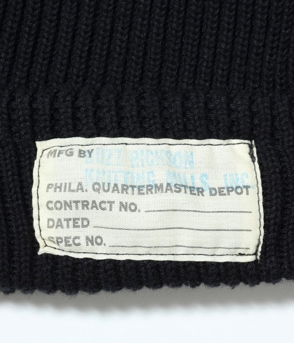 BR02186 WATCH CAP COTTON VERSION - BLACK