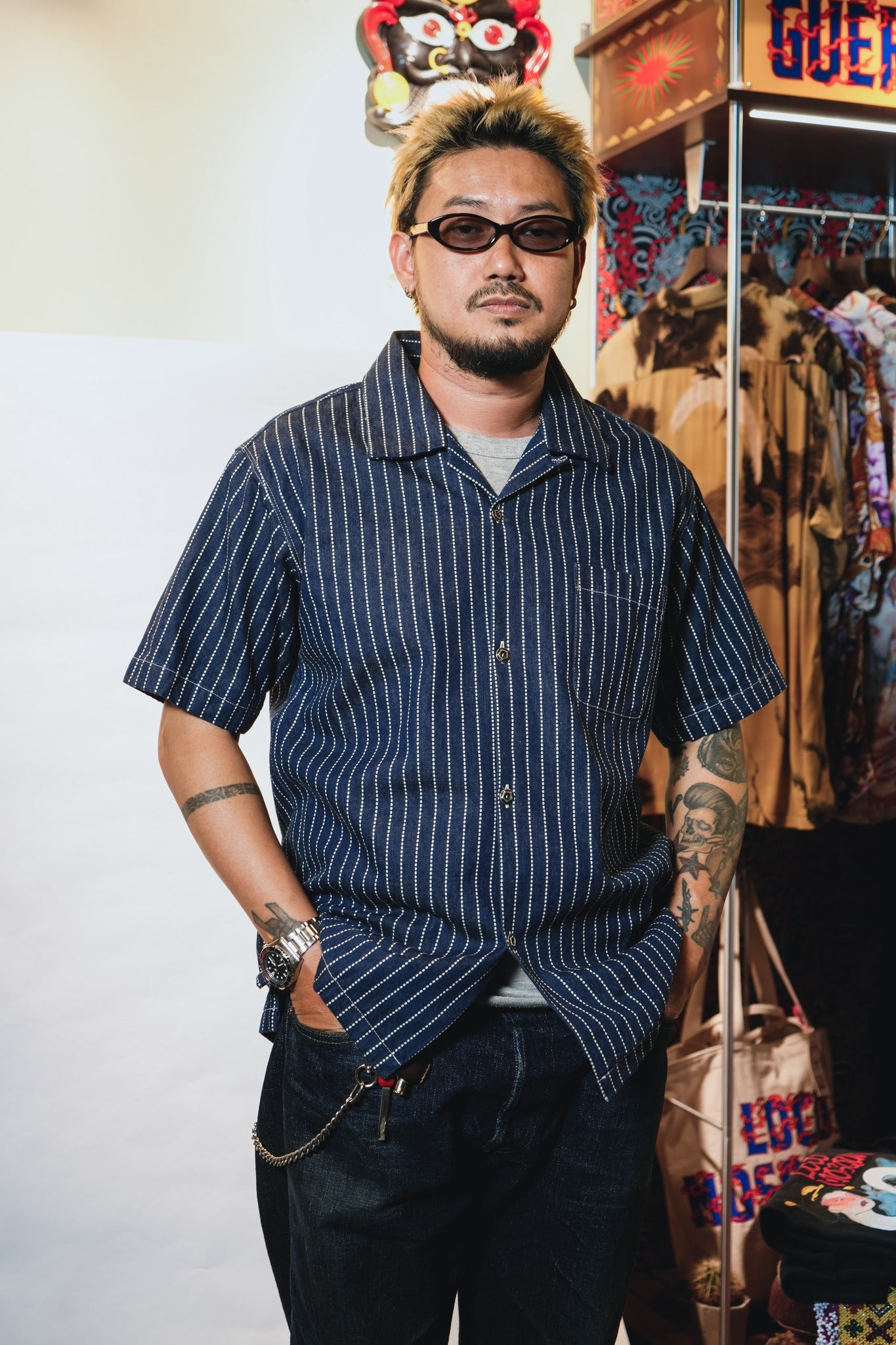 41246 WABASH OPEN COLLAR SHIRT - WABASH