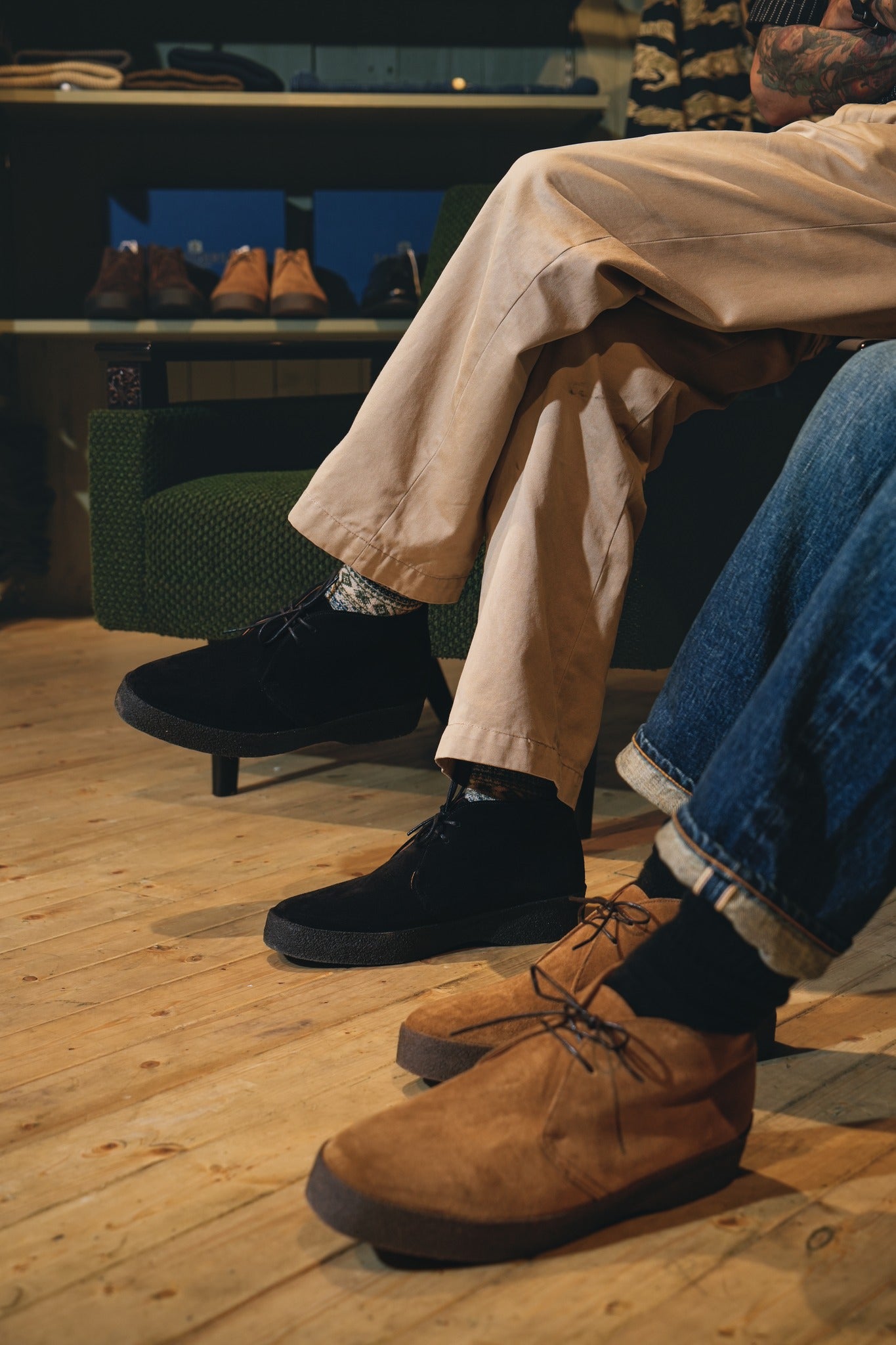 2231TS SAM CHUKKA BOOT - INDIANA TAN SUEDE