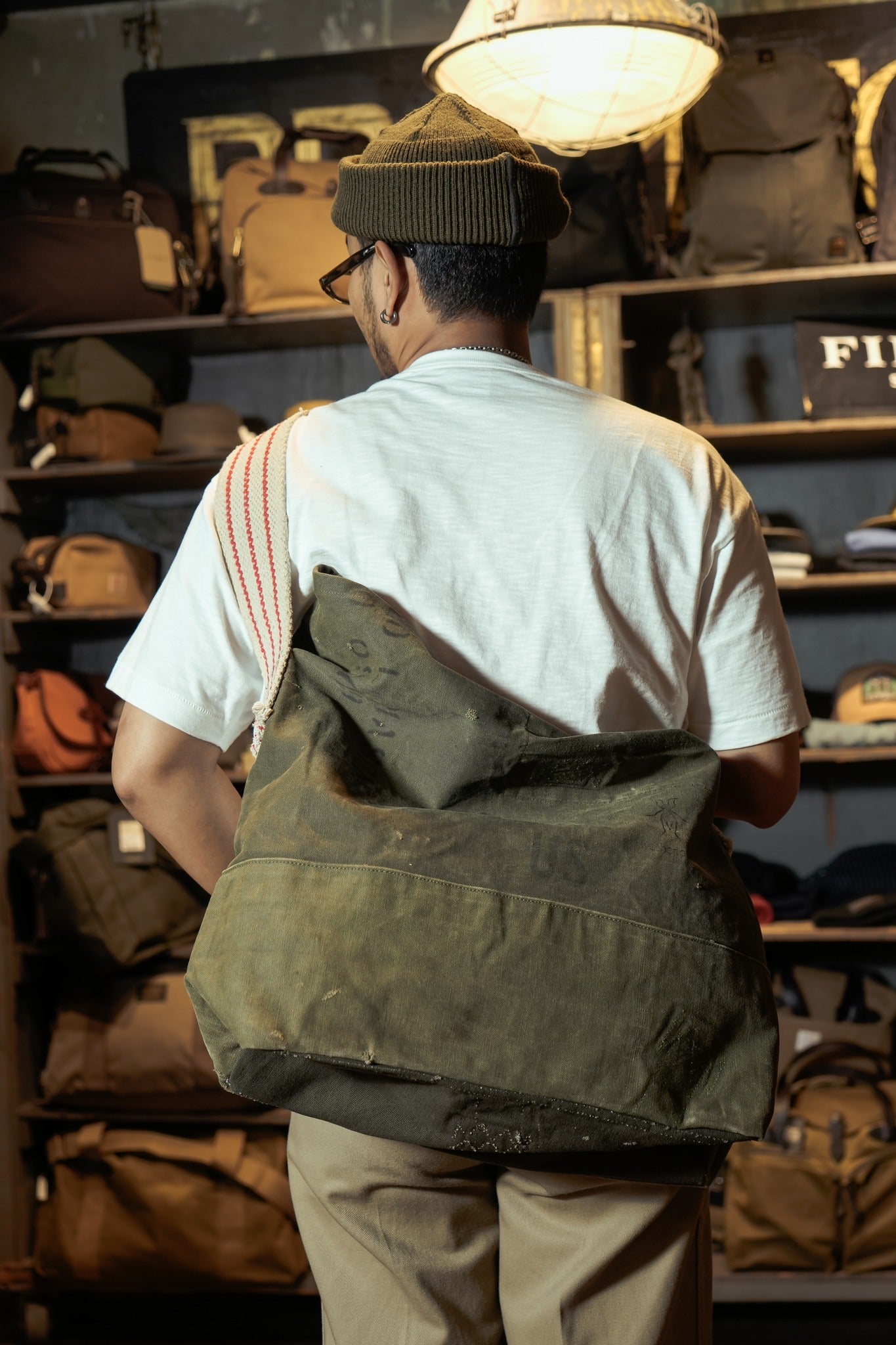 French Army Duffel bag Remake Bag 再構築 F7 French Army Duffel bag Remake Bag 再構築 F7 メンズ