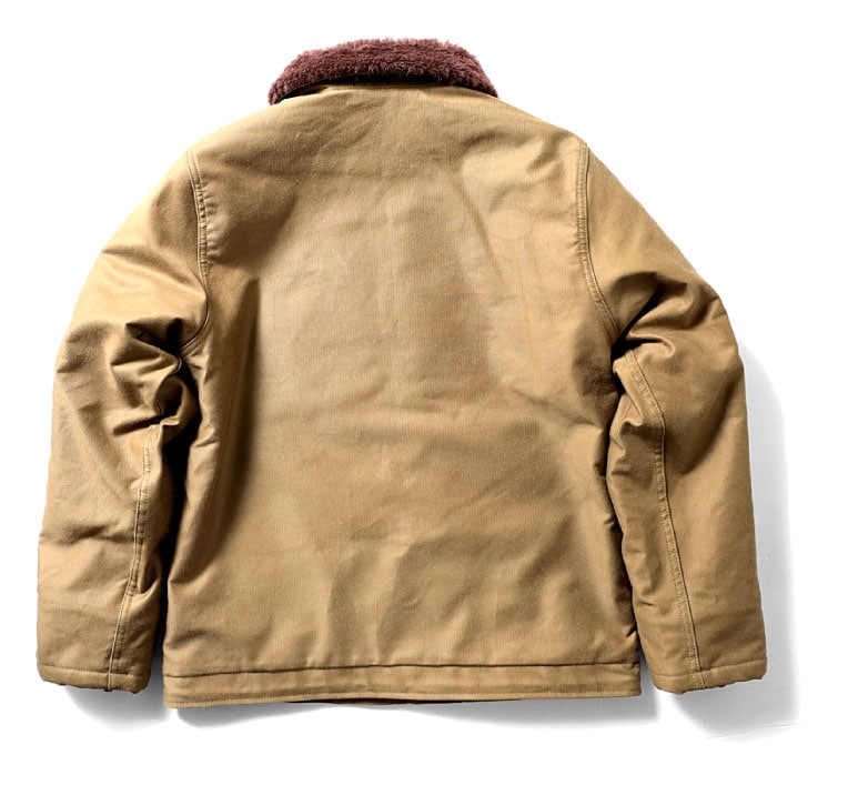 51131 ALPACA N-1 DECK JACKET - TAN