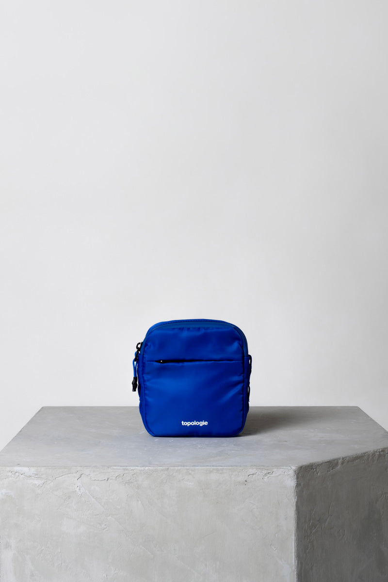 WARES BAGS TINBOX MINI - FUTURE BLUE SATIN