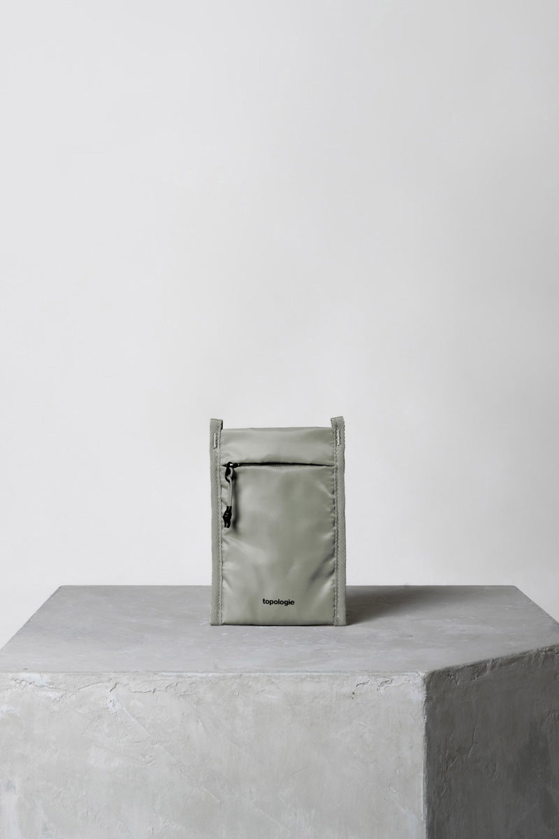 WARES BAGS PHONE SLEEVE - MOSS SATIN