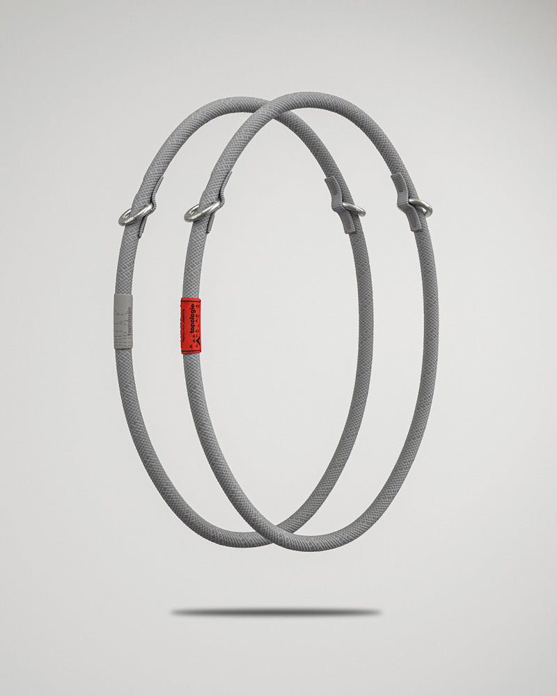 WARES STRAPS 10MM ROPE LOOP - GREY REFLECTIVE