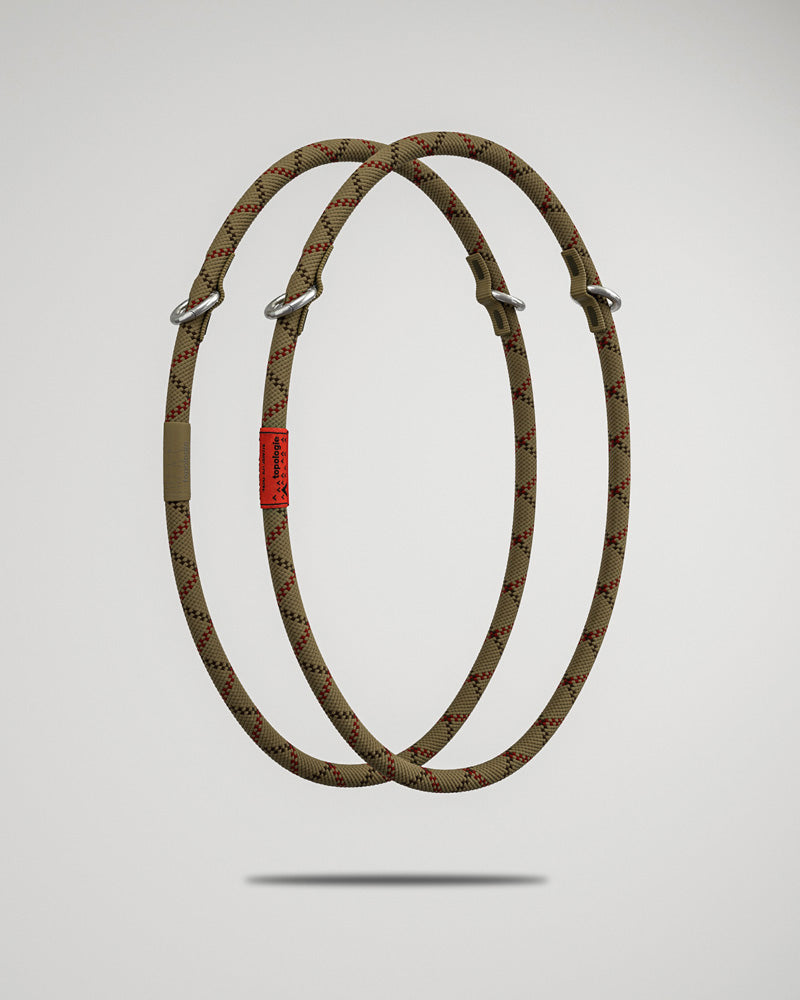 WARES STRAPS 10MM ROPE LOOP - SAND HELIX