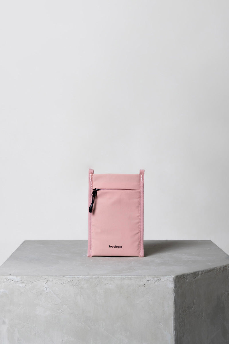 WARES BAGS PHONE SLEEVE - PEACH LIGHT RIPSTOP