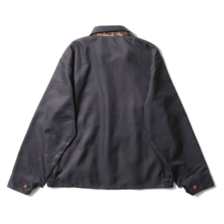 51553 SWING TOP (LEOPARD) - BLACK