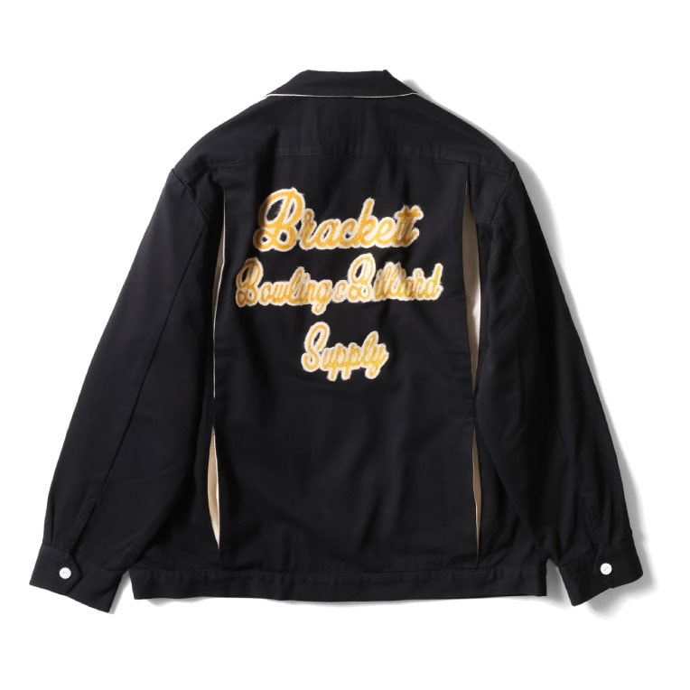 51576 BOWLING JACKET - BLACK