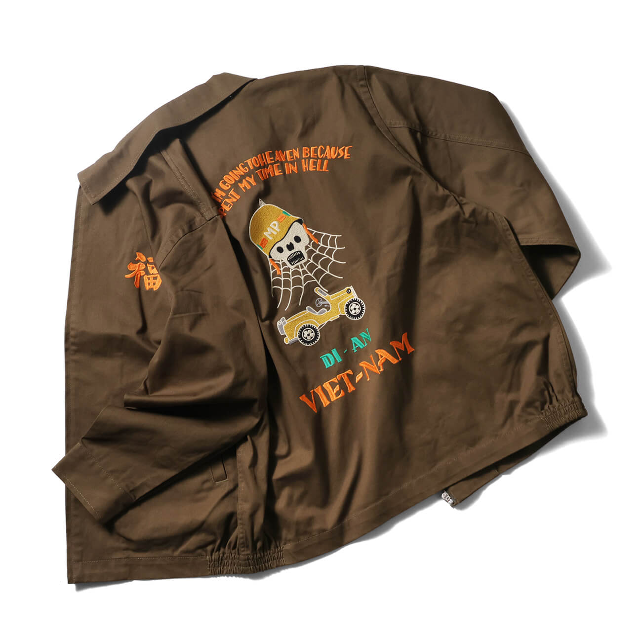 51577 VIETNAM JACKET (SKULL) - OLIVE DRAB