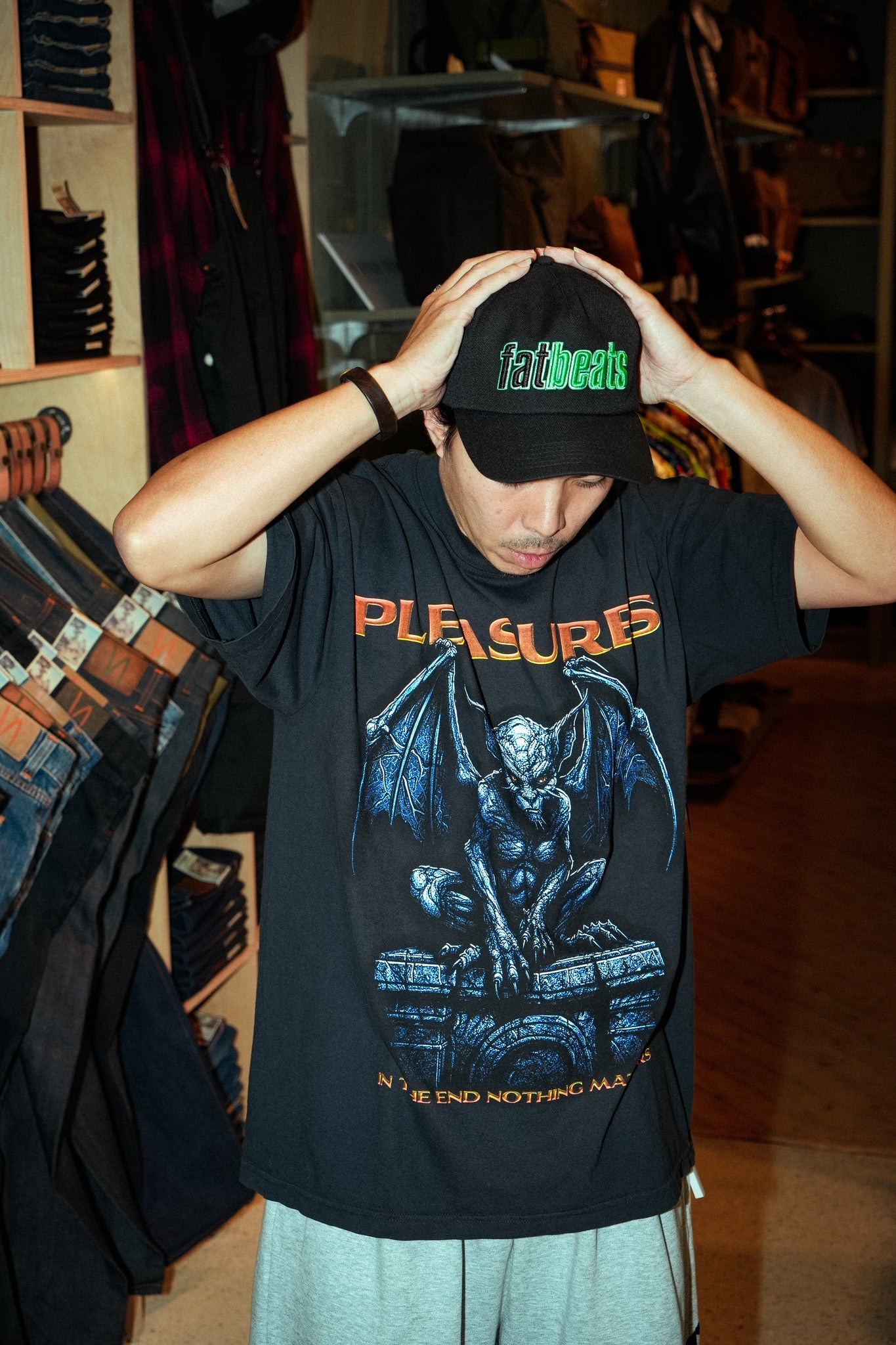 GARGOYLE TEE S/S - BLACK EDGE