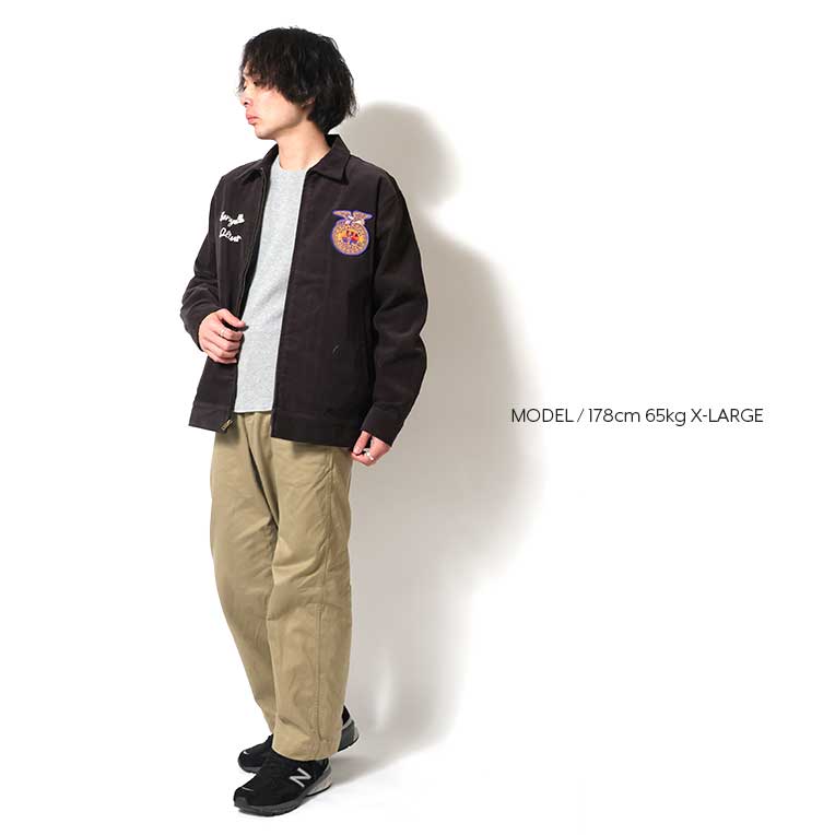 51596 CORDUROY FFA JACKET - CHARCOAL