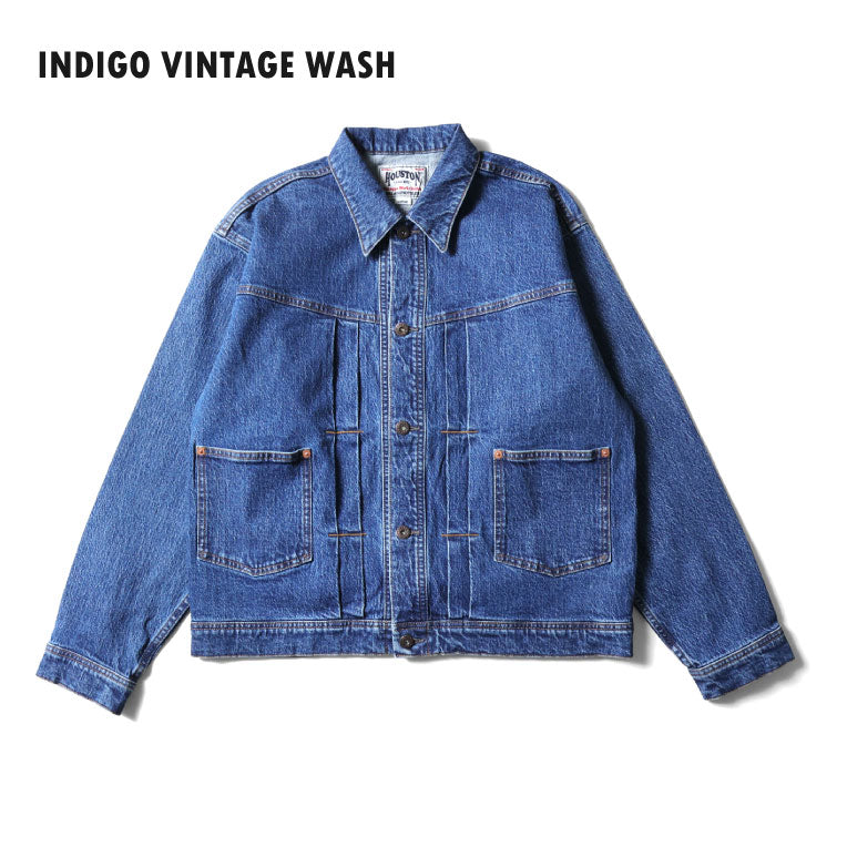 51604 CONE DENIM WW2 TYPE101 TRACK JACKET - INDIGO VINTAGE WASH