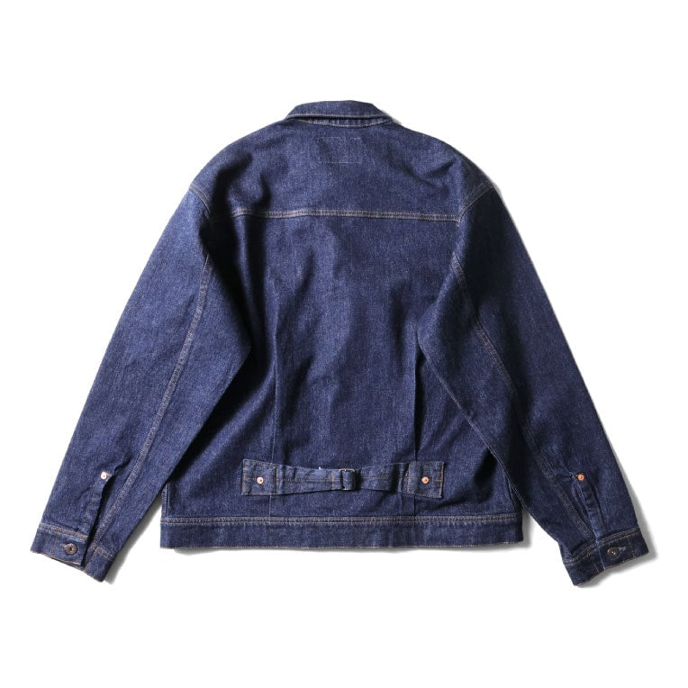 51604 CONE DENIM WW2 TYPE101 TRACK JACKET - INDIGO ONE WASH