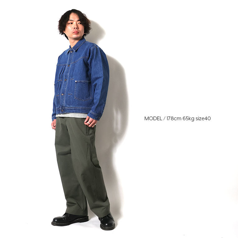 51604 CONE DENIM WW2 TYPE101 TRACK JACKET - INDIGO VINTAGE WASH