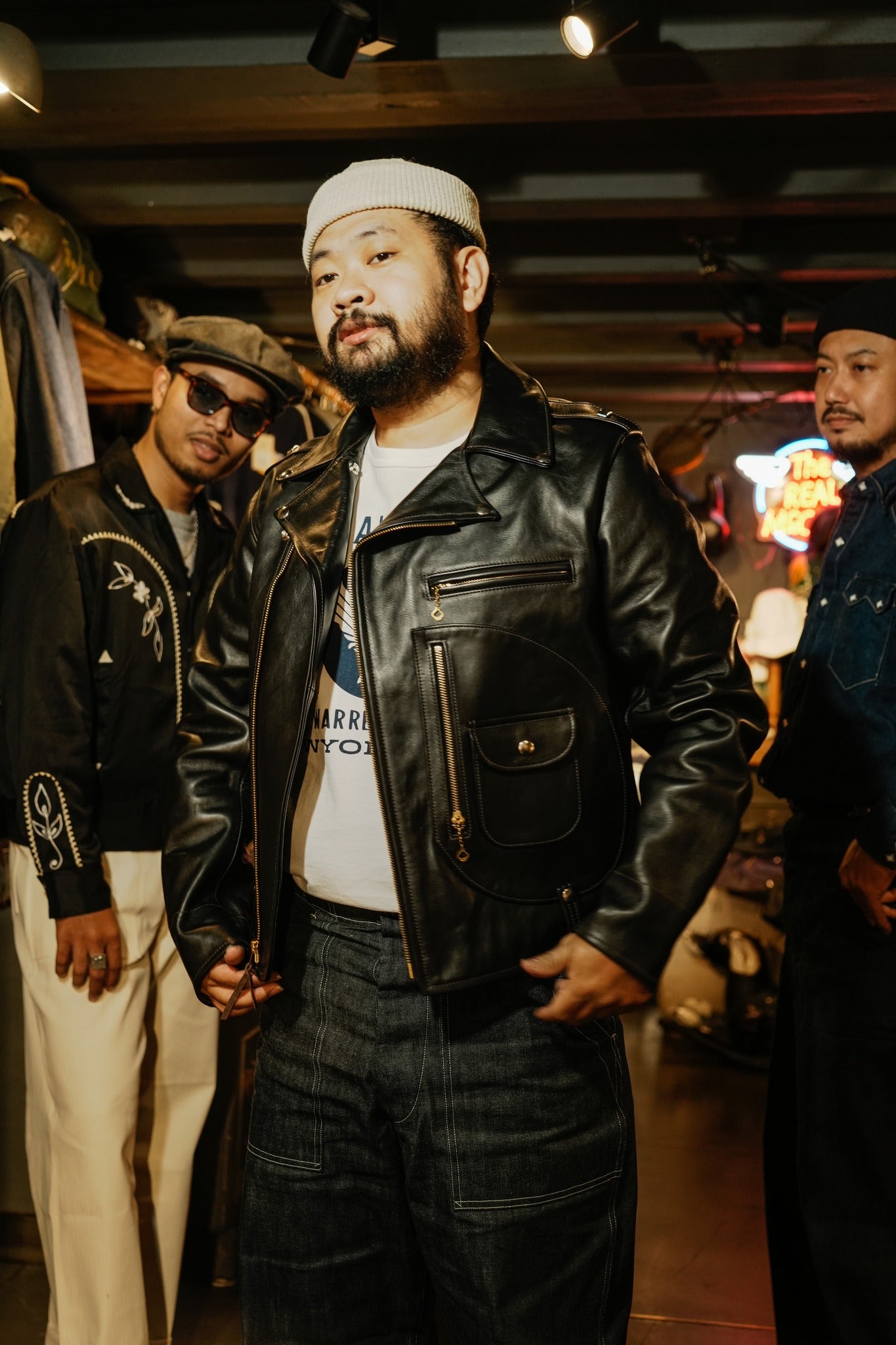 BJ21101 BUCO J-24 JACKET - BLACK