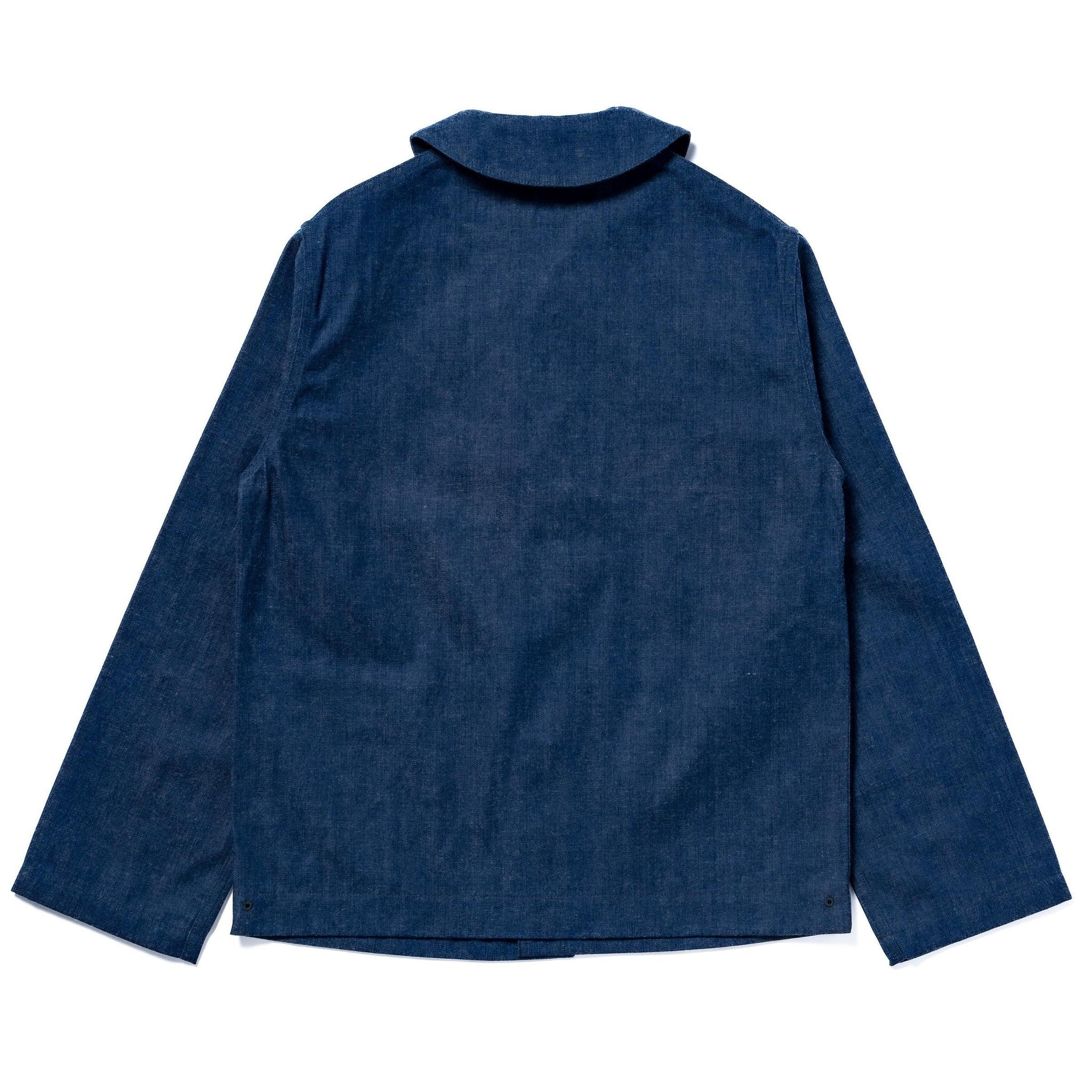 MJ23012 U.S. NAVY DENIM DUNGAREE JUMPER - INDIGO