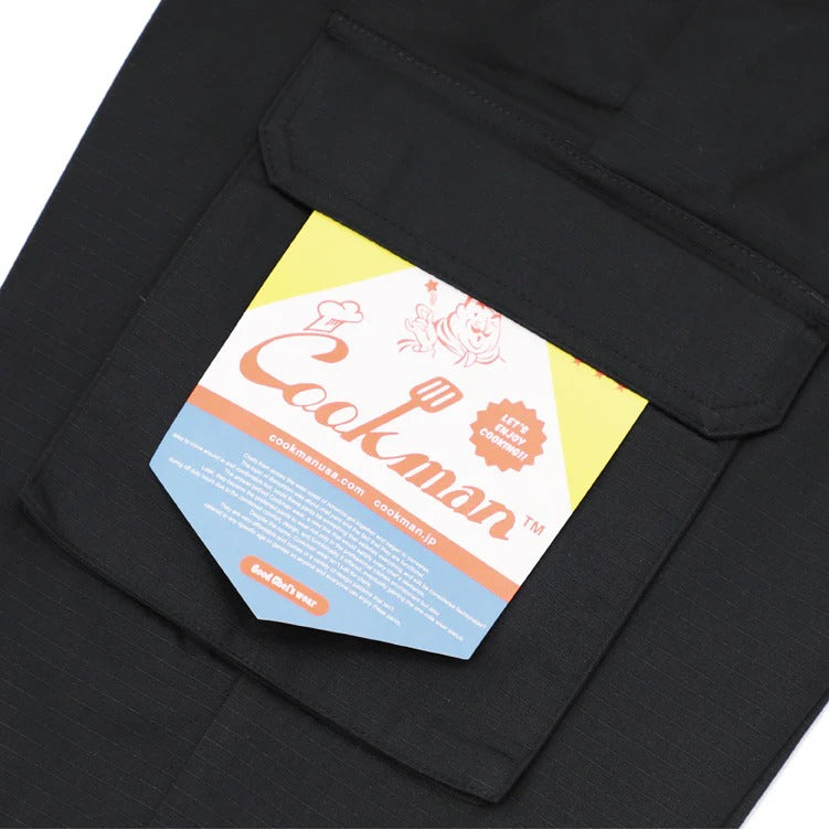 CHEF CARGO PANTS RIPSTOP - BLACK