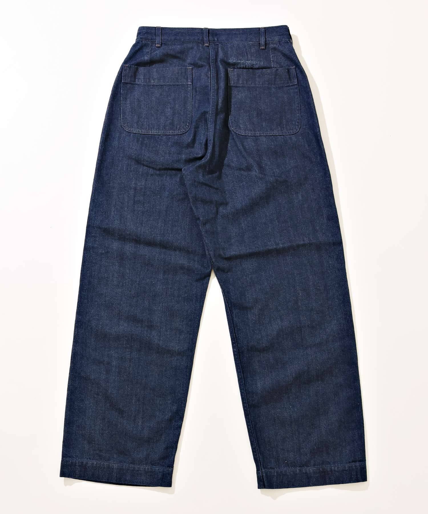 GS2449915 40S USN DENIM TROUSERS - INDIGO