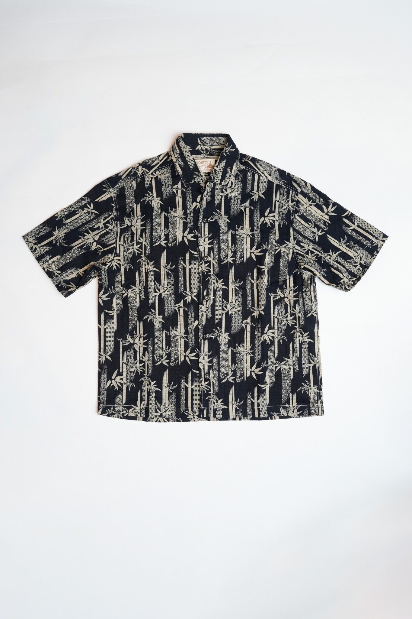 Bamboo Aloha shirt - Homespun multi