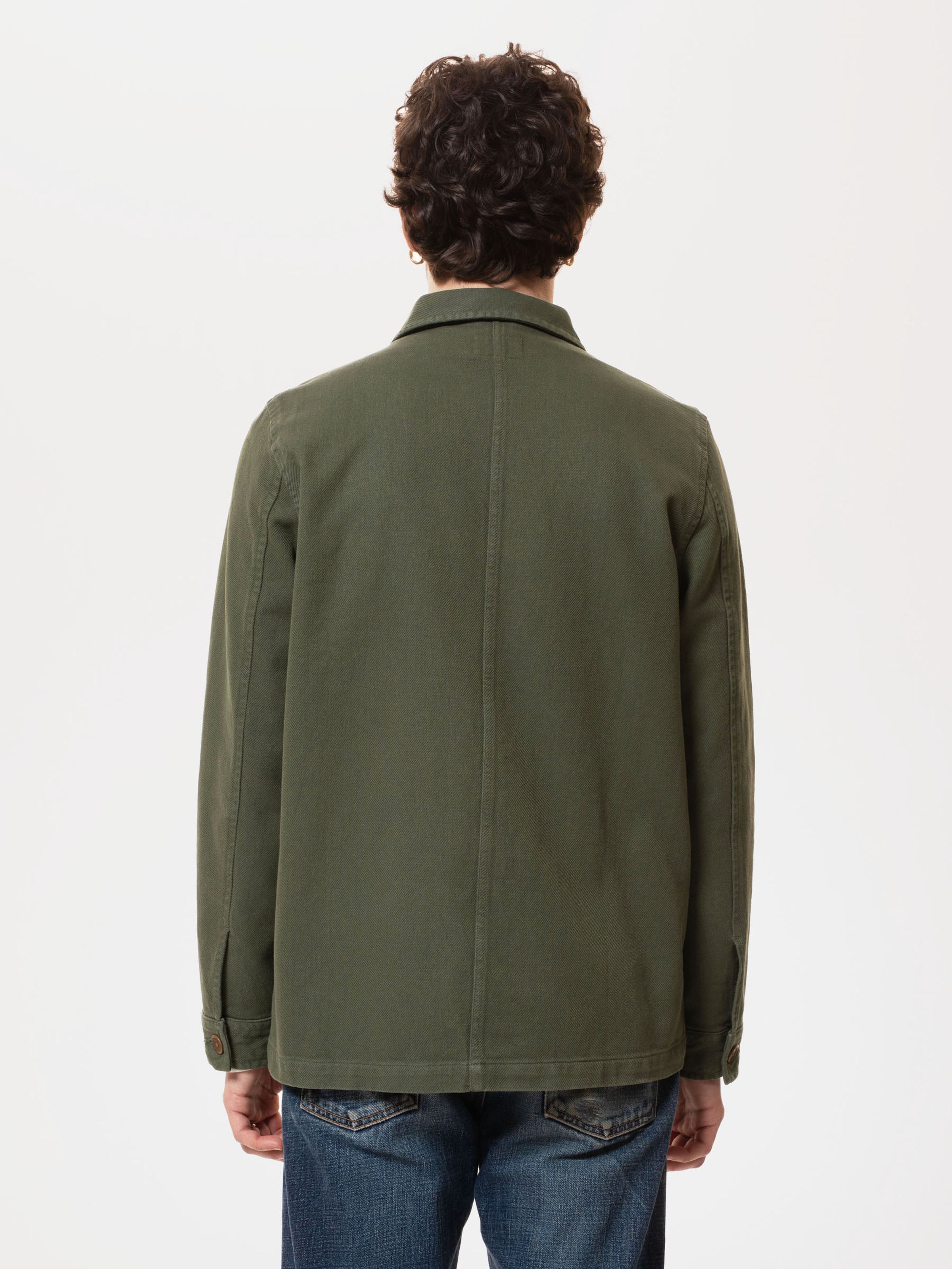 BARNEY WORKER JACKET - OLIVE