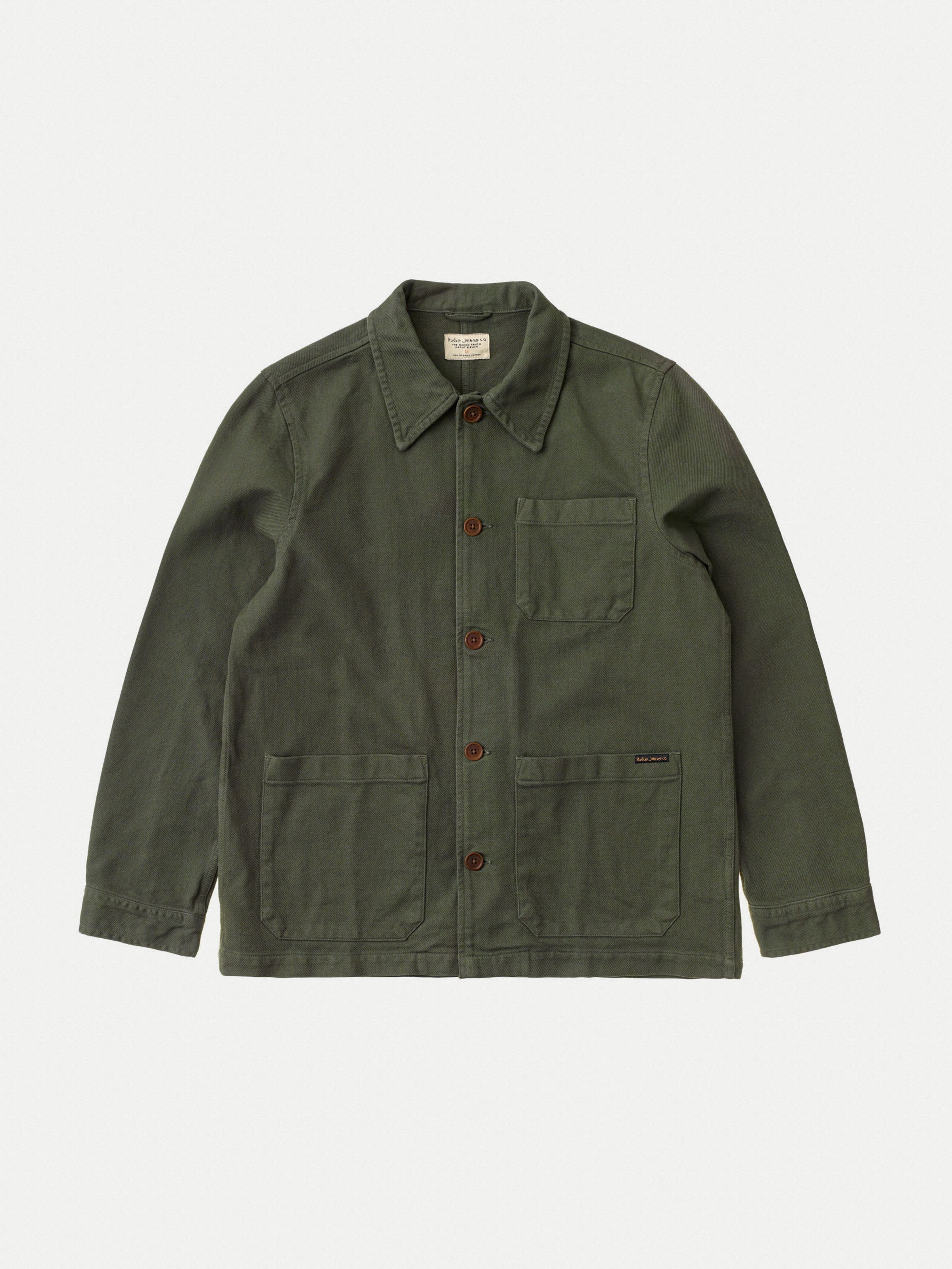 BARNEY WORKER JACKET - OLIVE