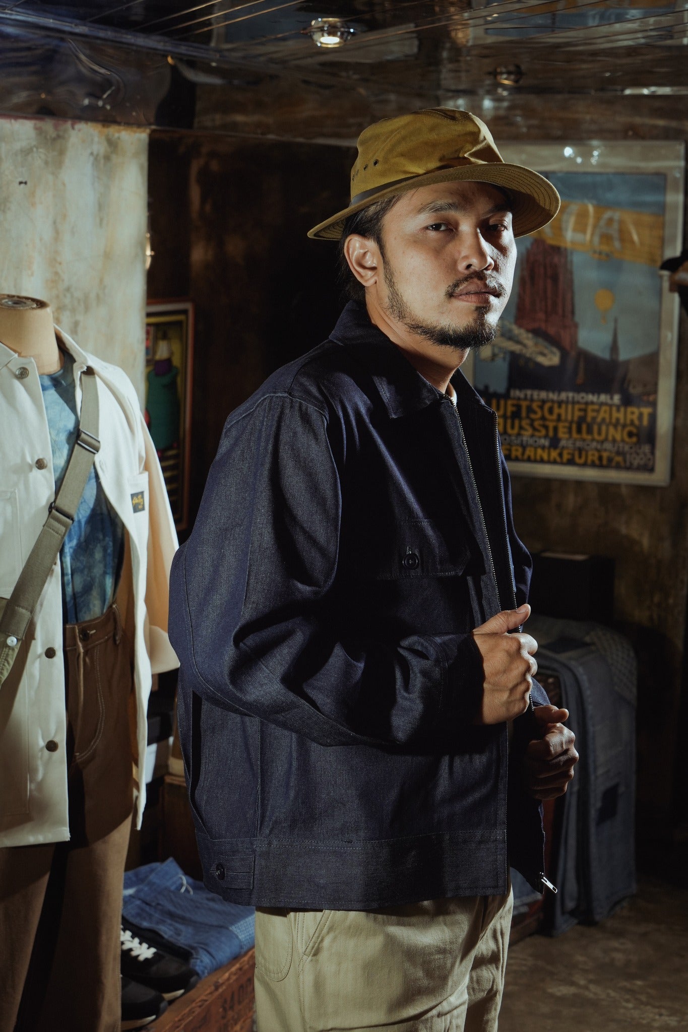 MECHANIC JACKET - 9oz DENIM