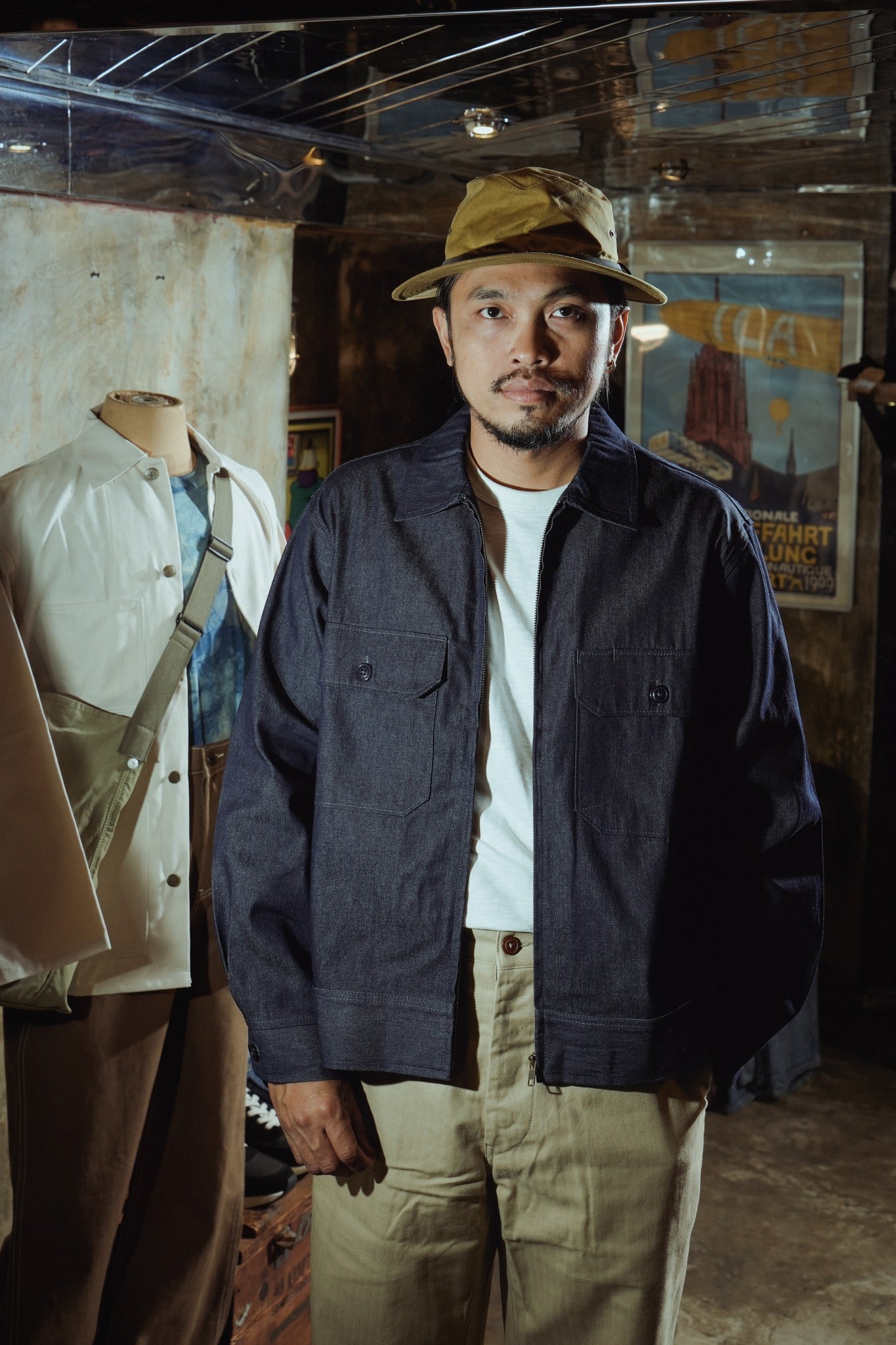 MECHANIC JACKET - 9oz DENIM