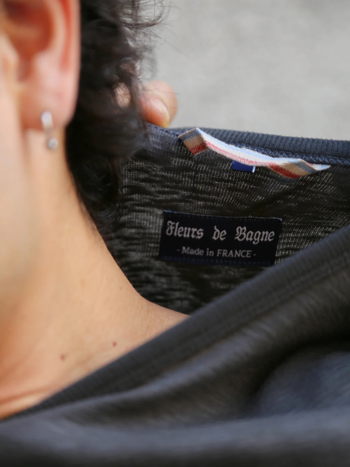 LE TRICOT J'AI AIME J'AI SOUFFERT - CHARCOAL