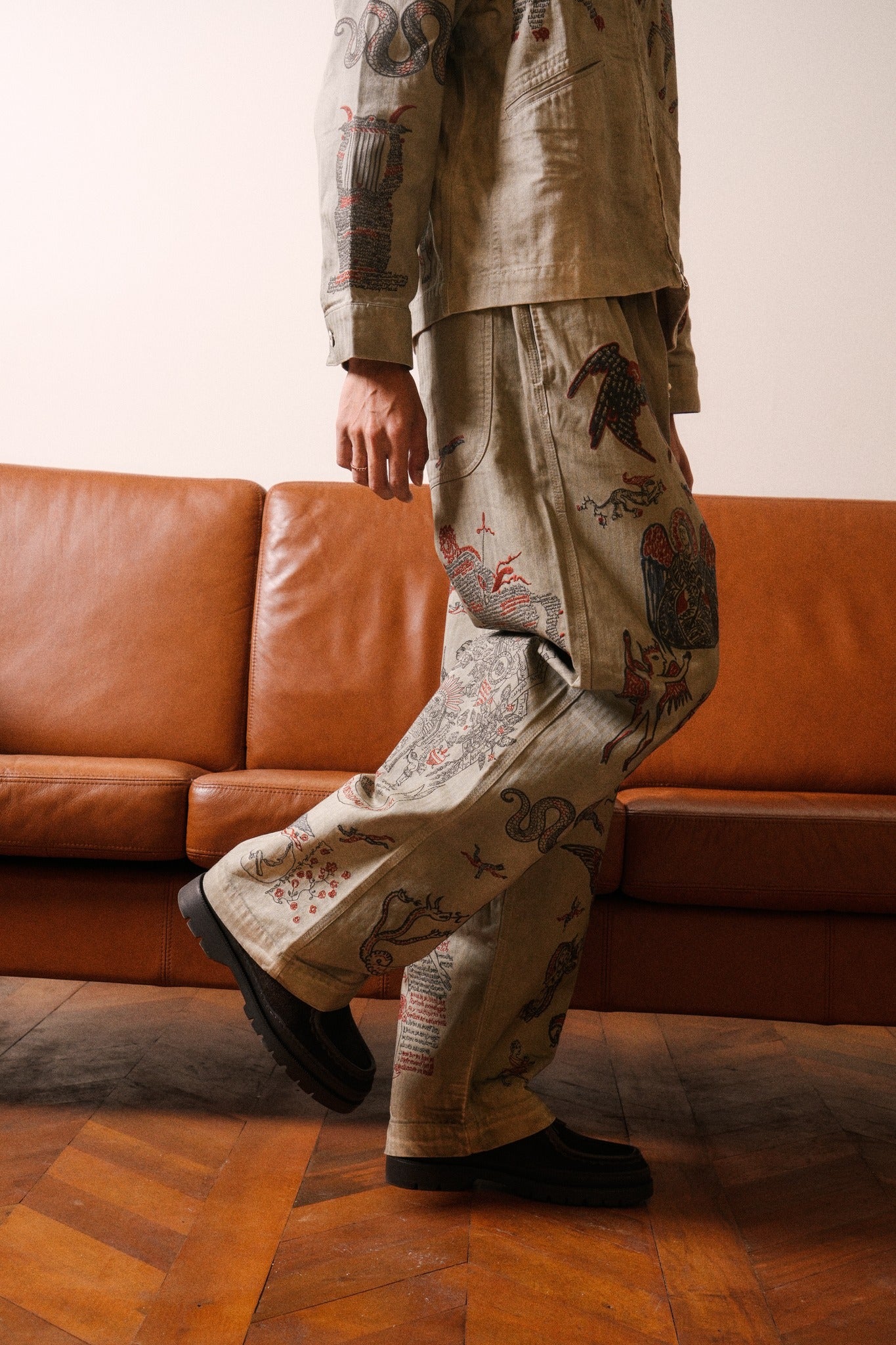 MEDIEVAL PANT - GREY