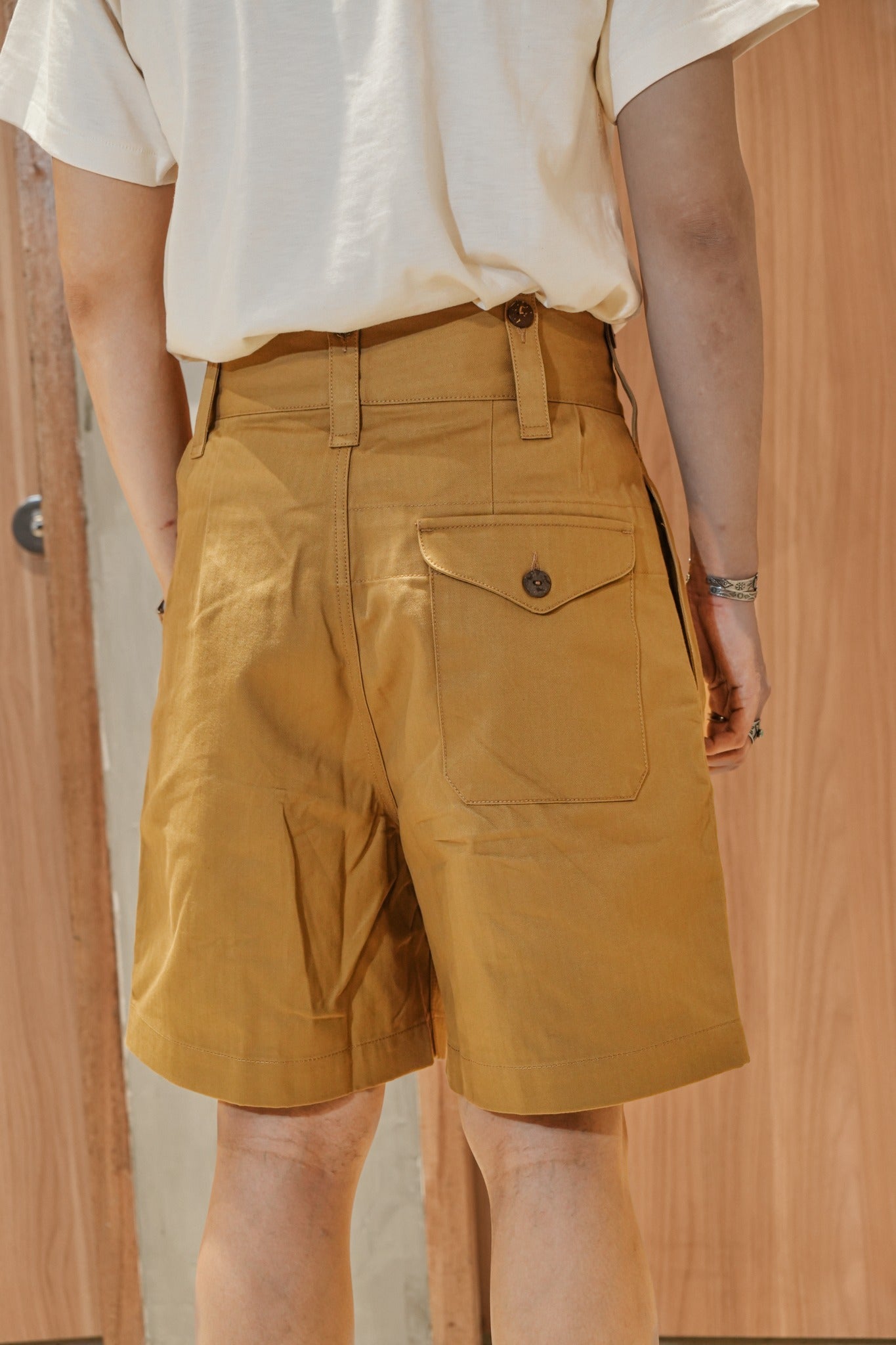 44 British Officer Shorts - KHAKI HBT