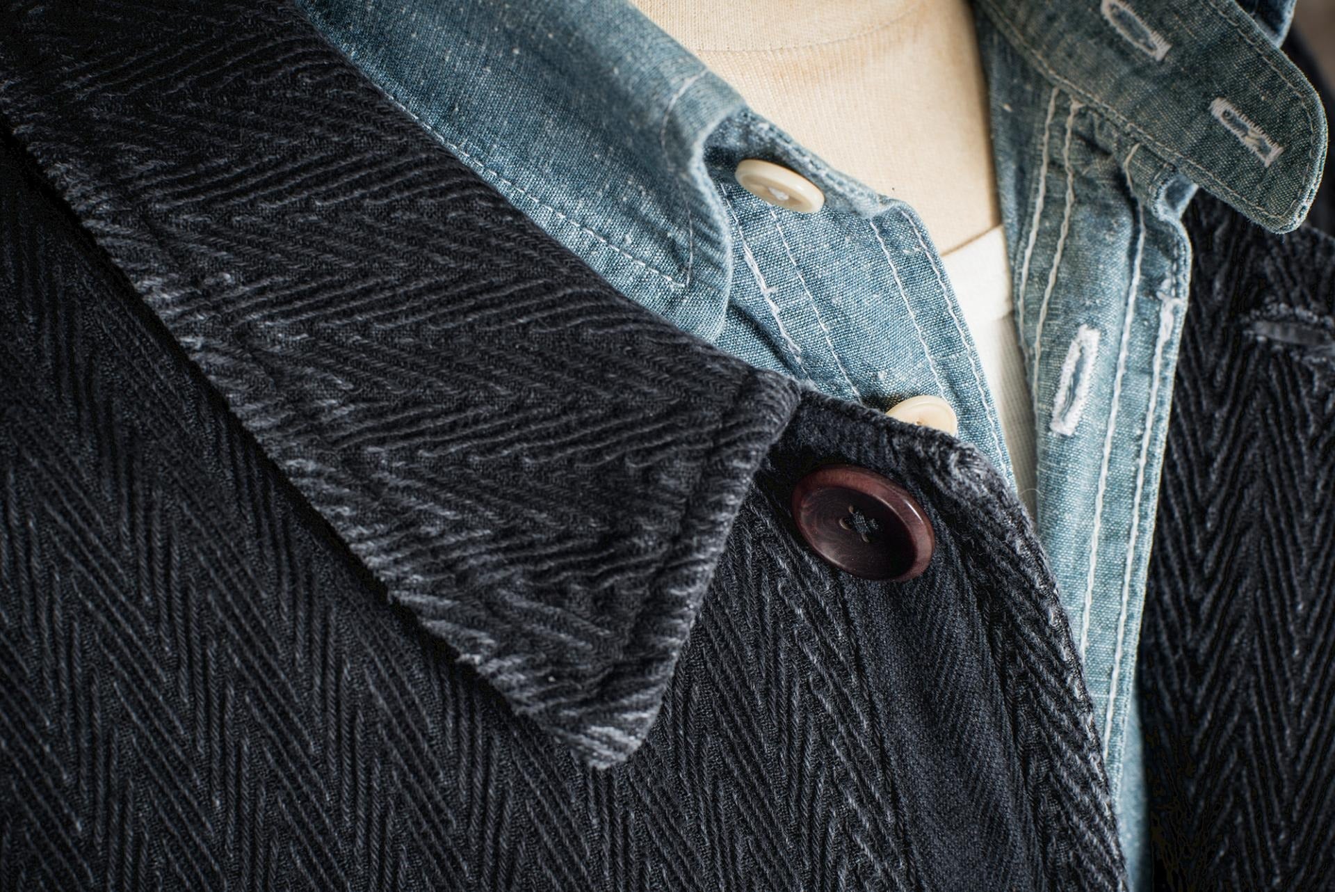LE BOURGERON SASHIKO - NOIR
