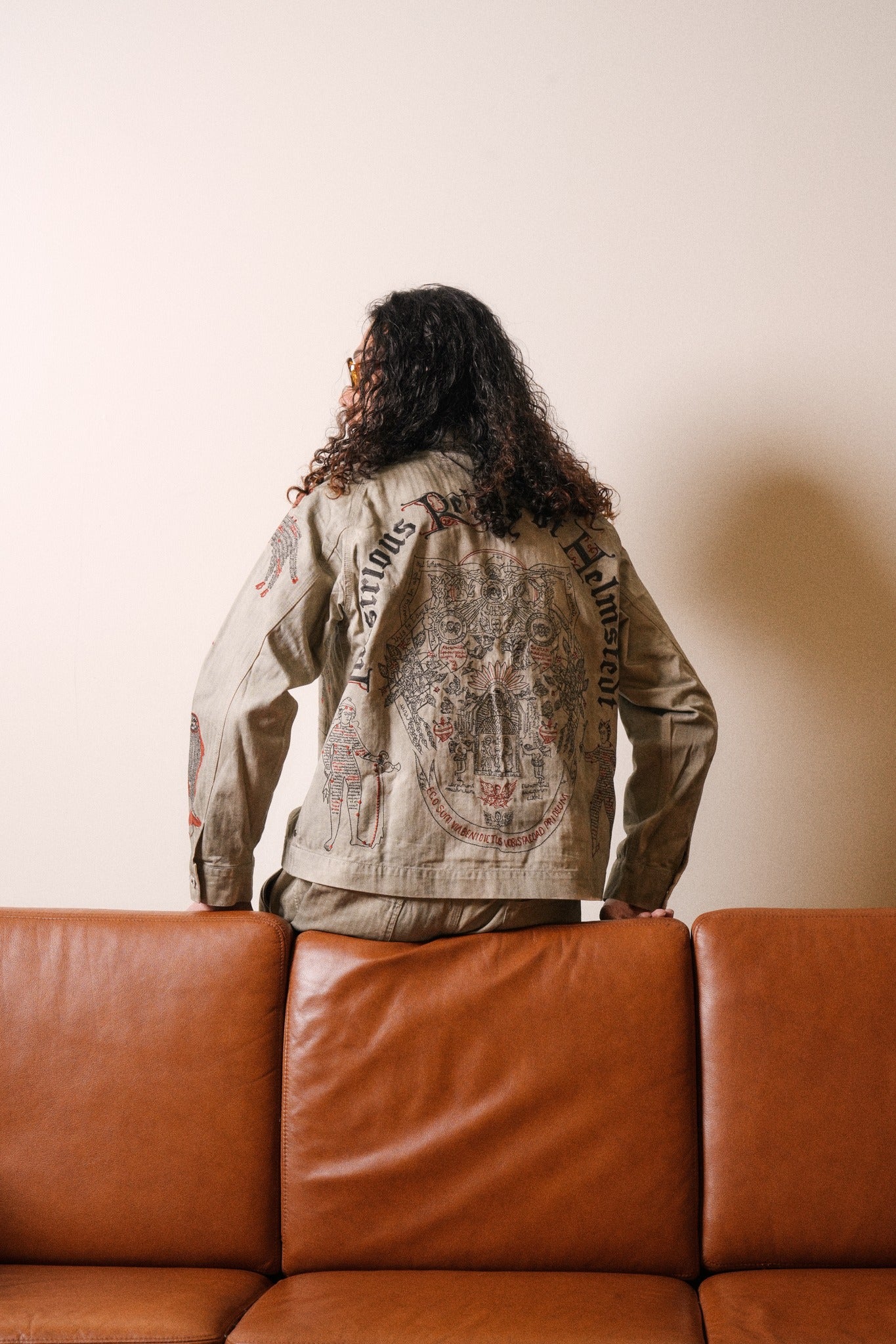 MEDIEVAL ZIP JACKET - GREY