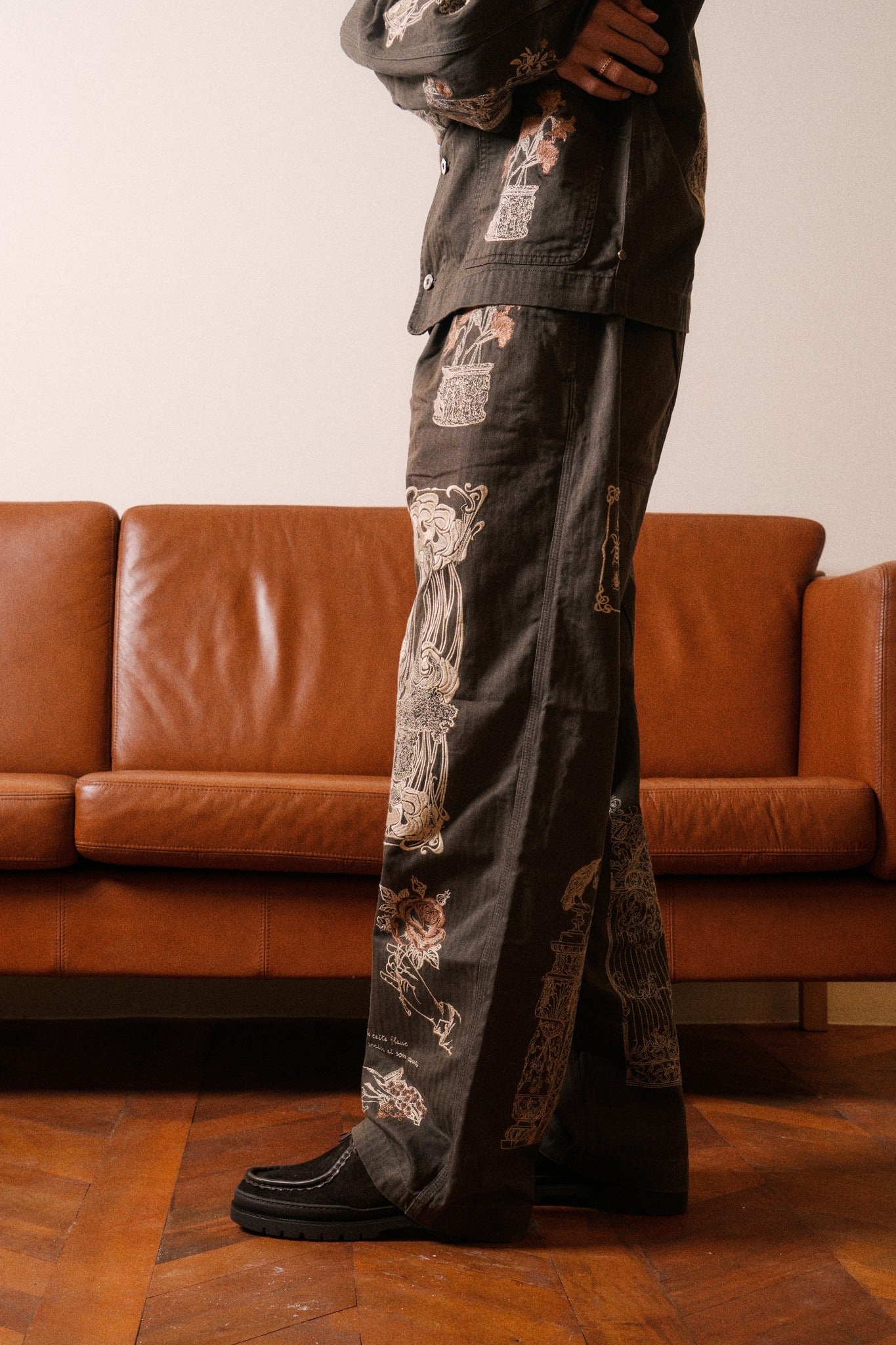 JARDIN PANT - BLACK