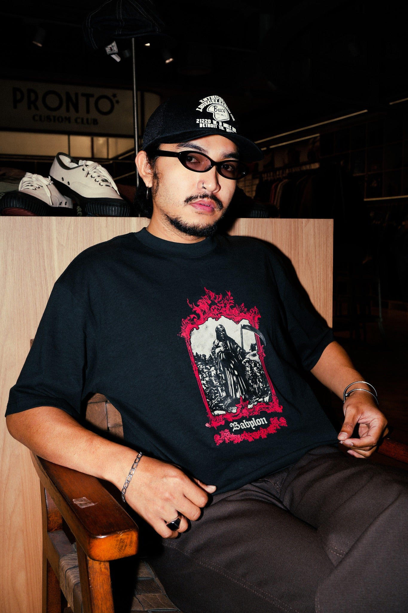 REAPER TEE S/S - BLACK