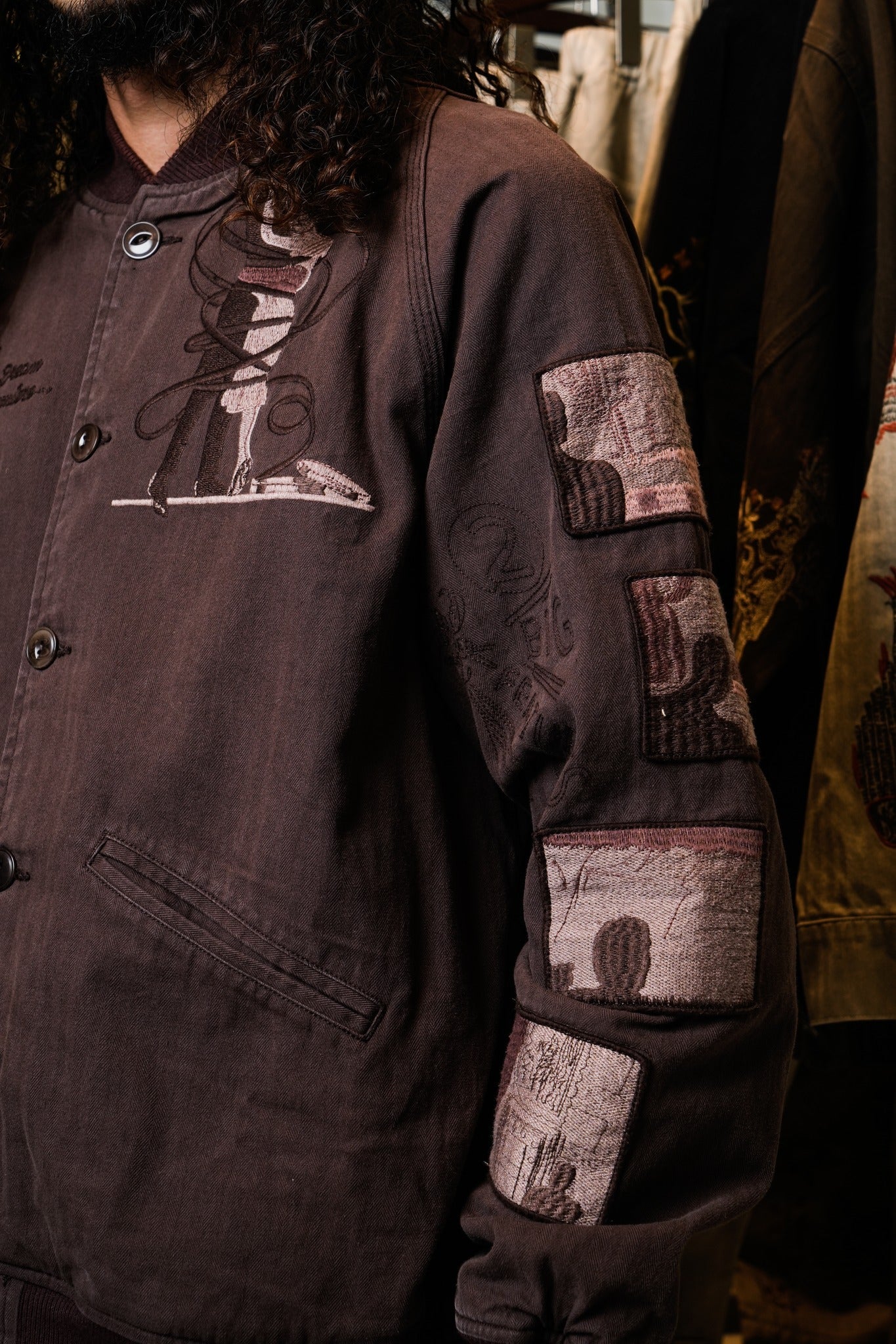 こ*あ様 philme fade cotton jacket / brown2 FILM JACKET - FADED BROWN