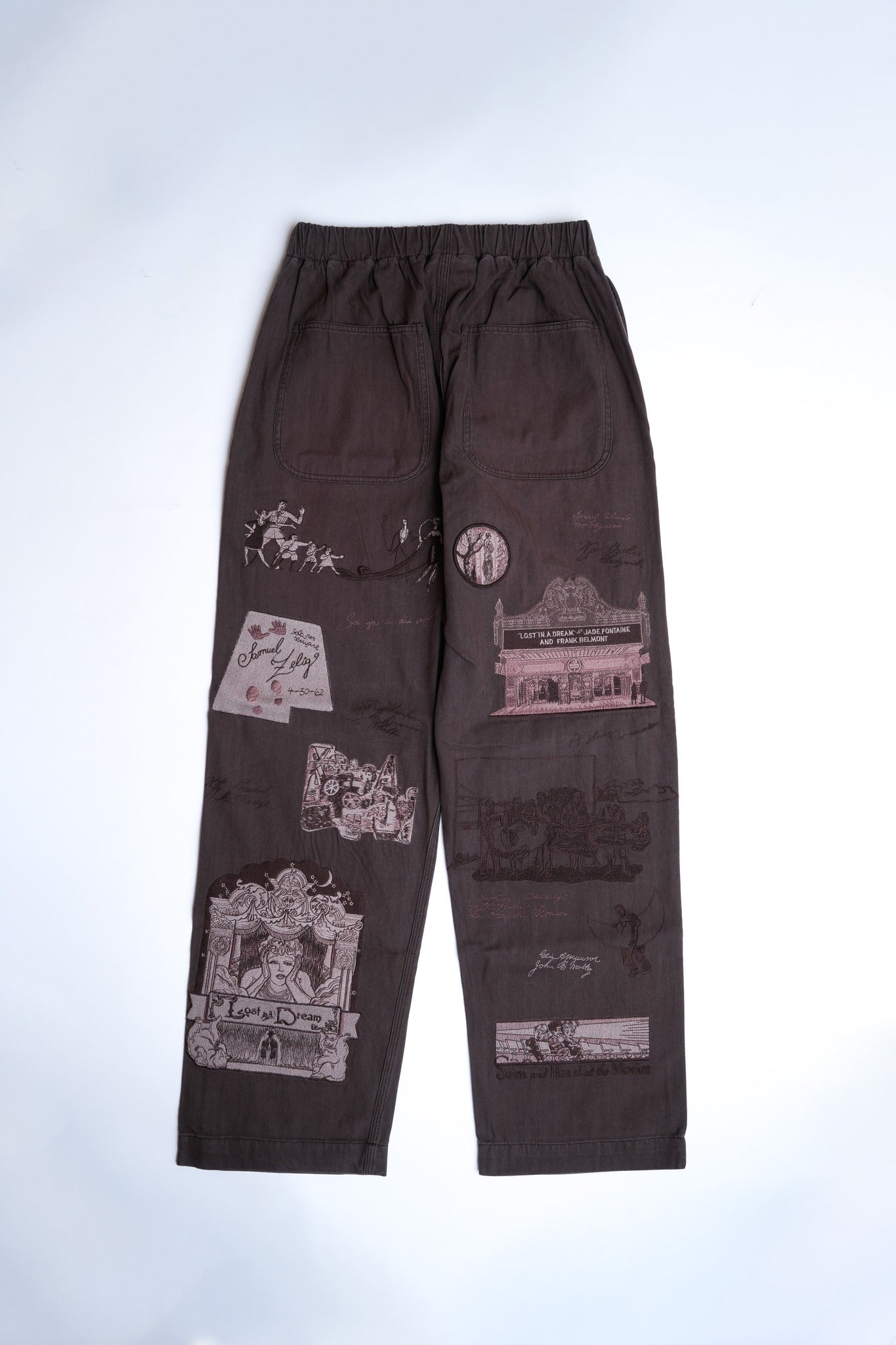 FILM PANT  - FADED BROWN