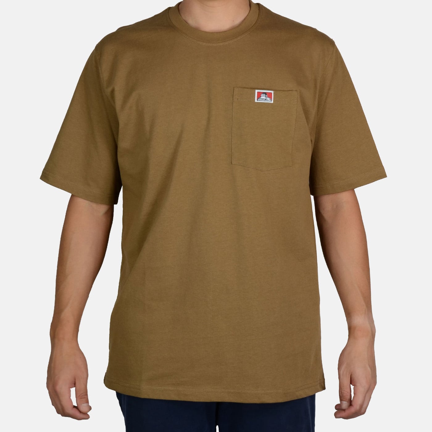 HEAVY DUTY POCKET TEE S/S - COYOTE BROWN