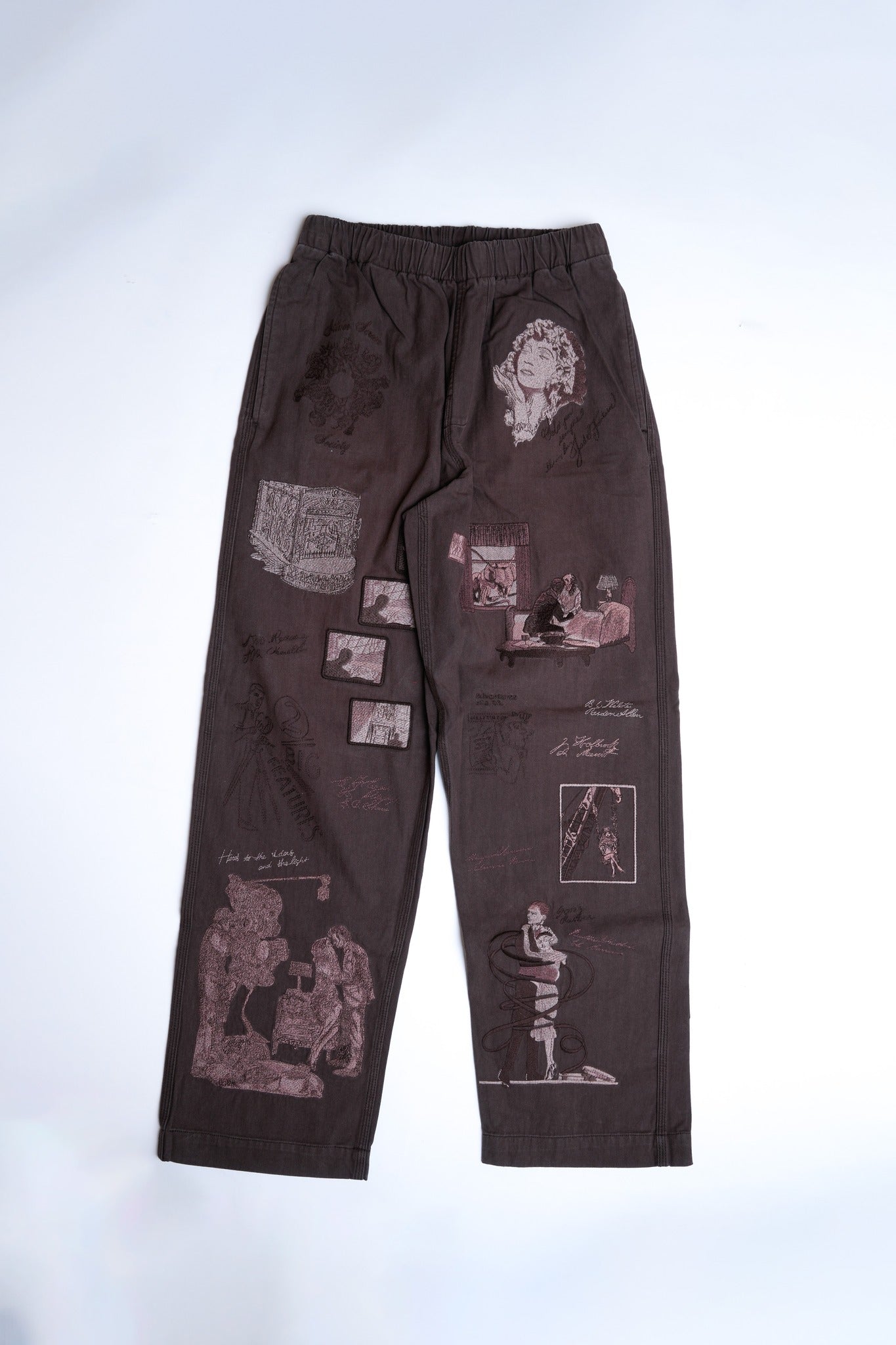 FILM PANT  - FADED BROWN