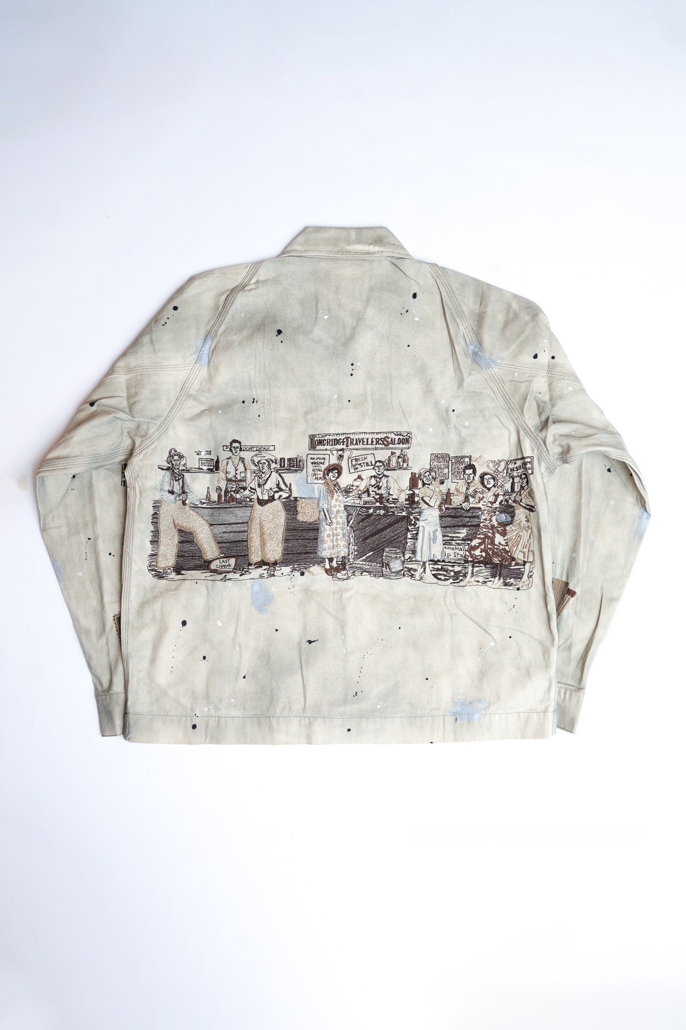 WESTERN ZIP JACKET - SMOKE GREY