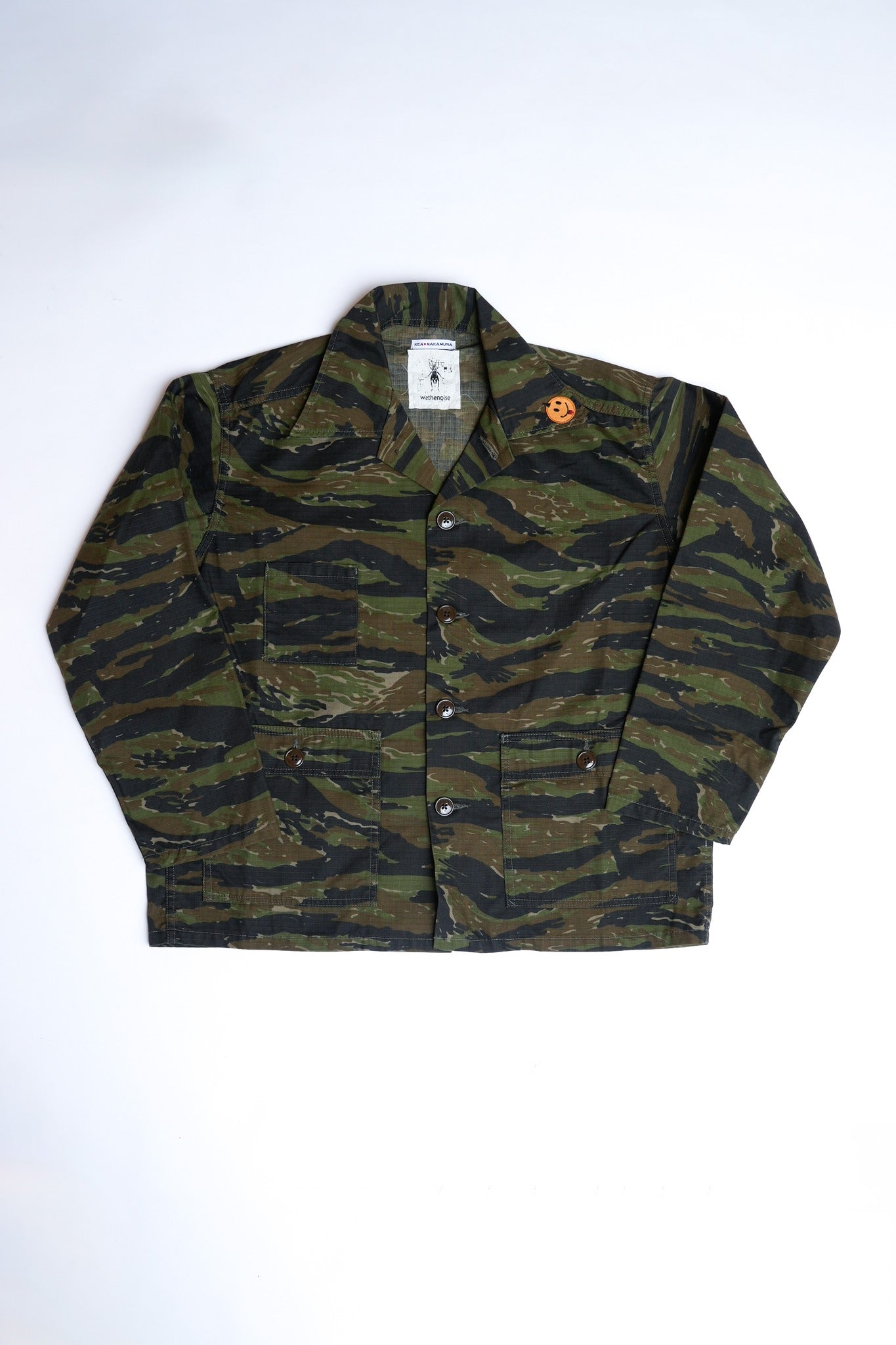 TC RIP STOP TIGER CAMO FIELD JACKET - CAMO