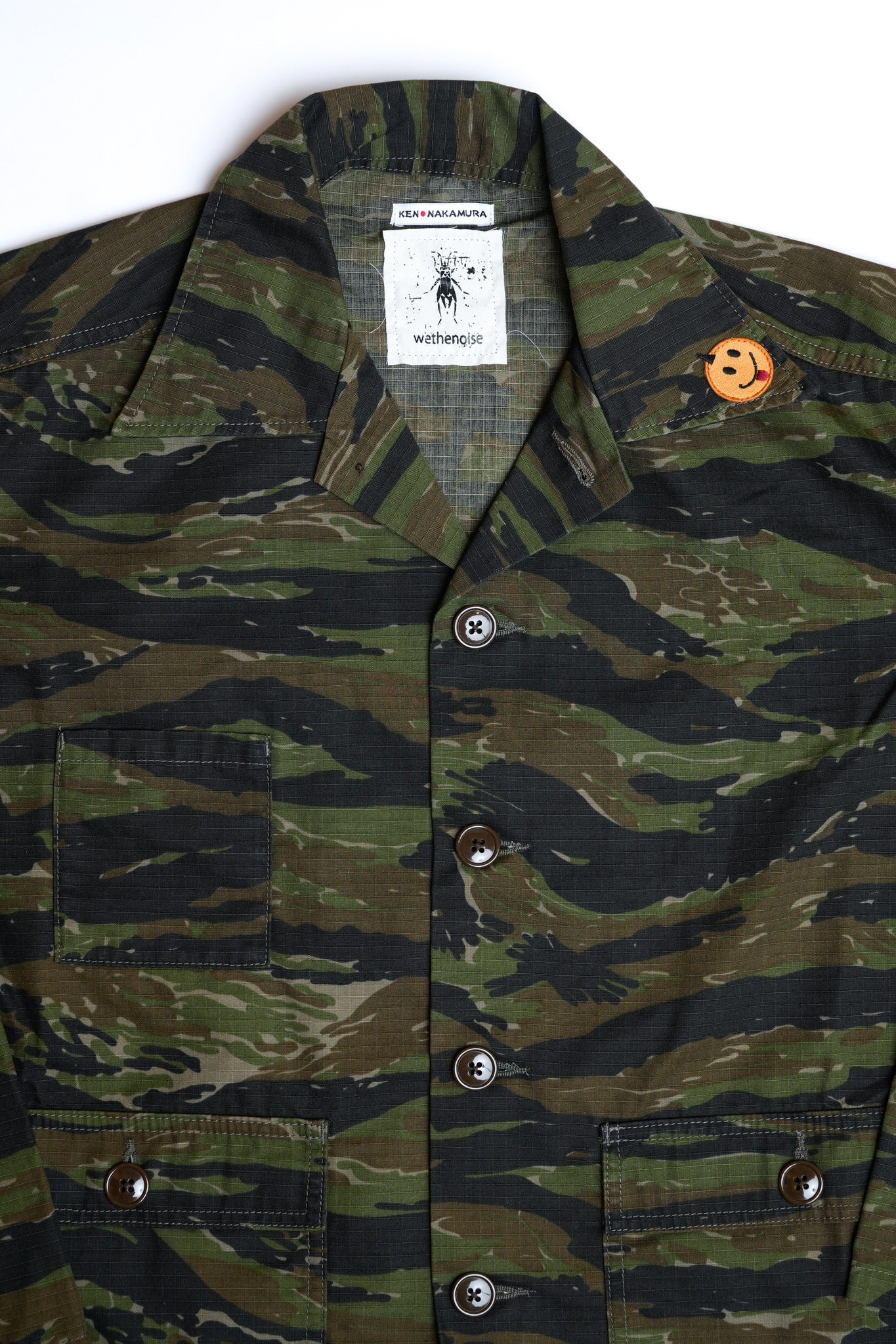 TC RIP STOP TIGER CAMO FIELD JACKET - CAMO