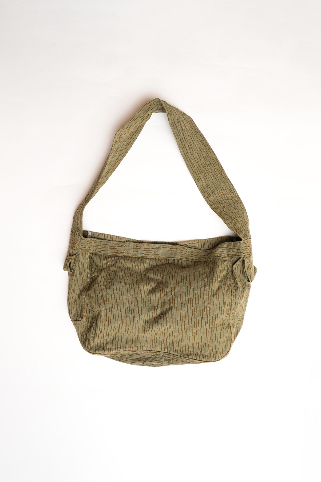 GERMAN RAIN DROP CAMO REMAKE NEWSPAPER BAG - VINTAGE