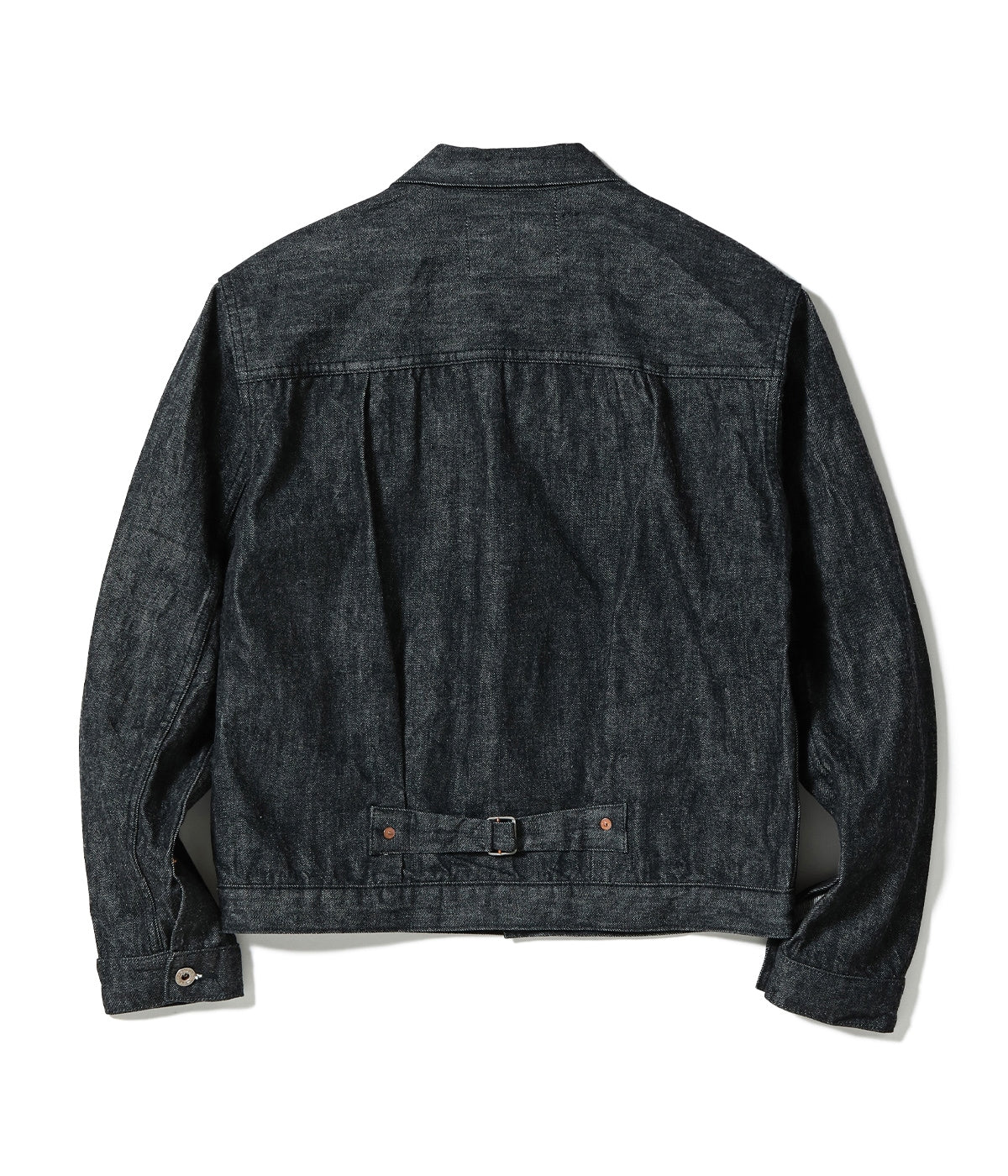 BR16042 WORLD WAR II BLACK DENIM BLOUSE - INDIGO