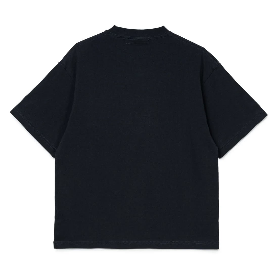 CIRCLE PATCH TEE (AW25) - NAVY