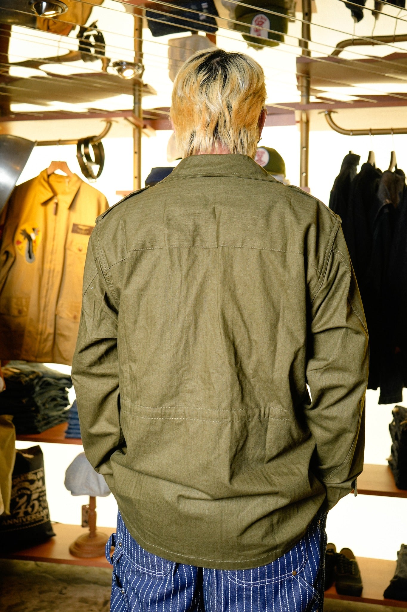 51073 FRENCH ARMY M-47 JACKET - OLIVE DRAB