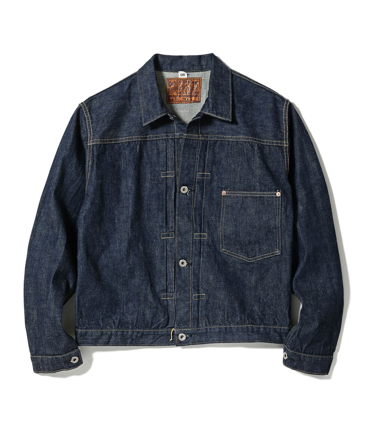 BR16041 WORLD WAR II DENIM BLOUSE - INDIGO