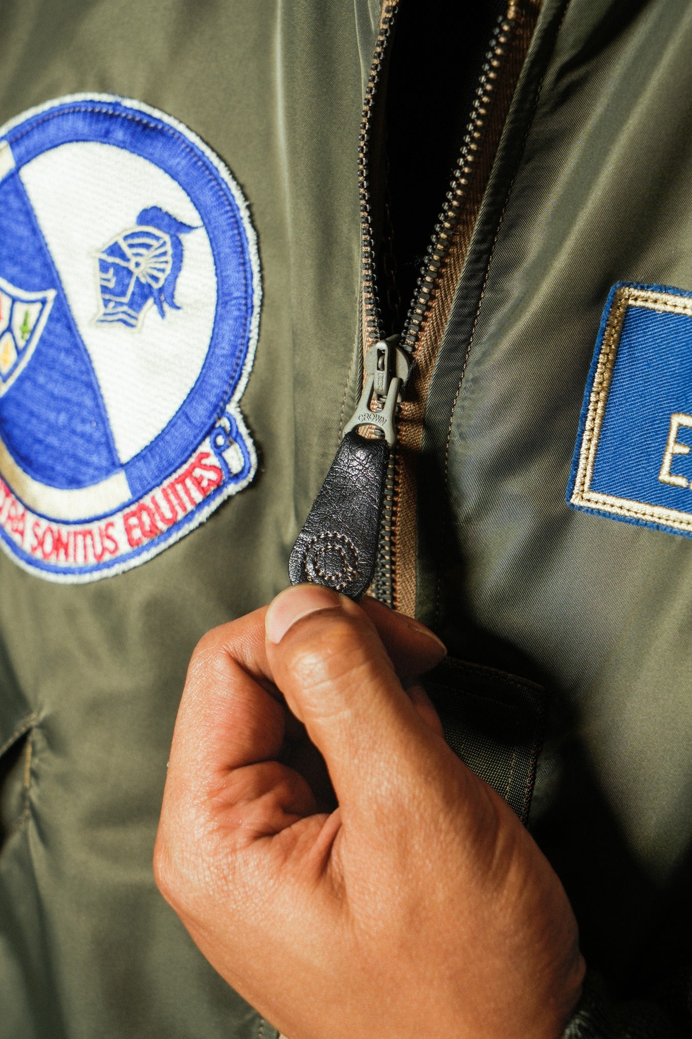 BR15743 - L-2B - SKYLINE CLOTHING CORPORATION 476th TAC. FTR. SQ.C27 - Sage green