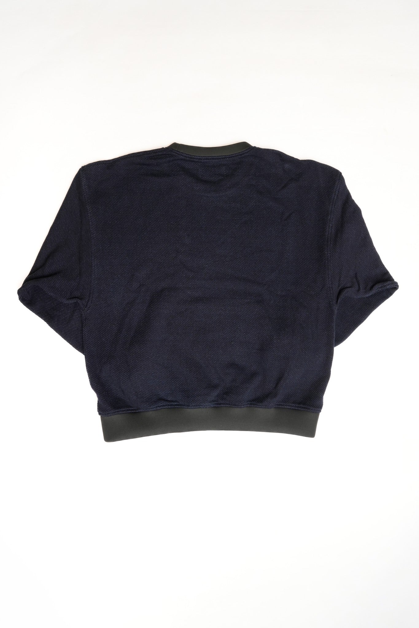 KNIT BORO SWEATSHIRT - INDIGO