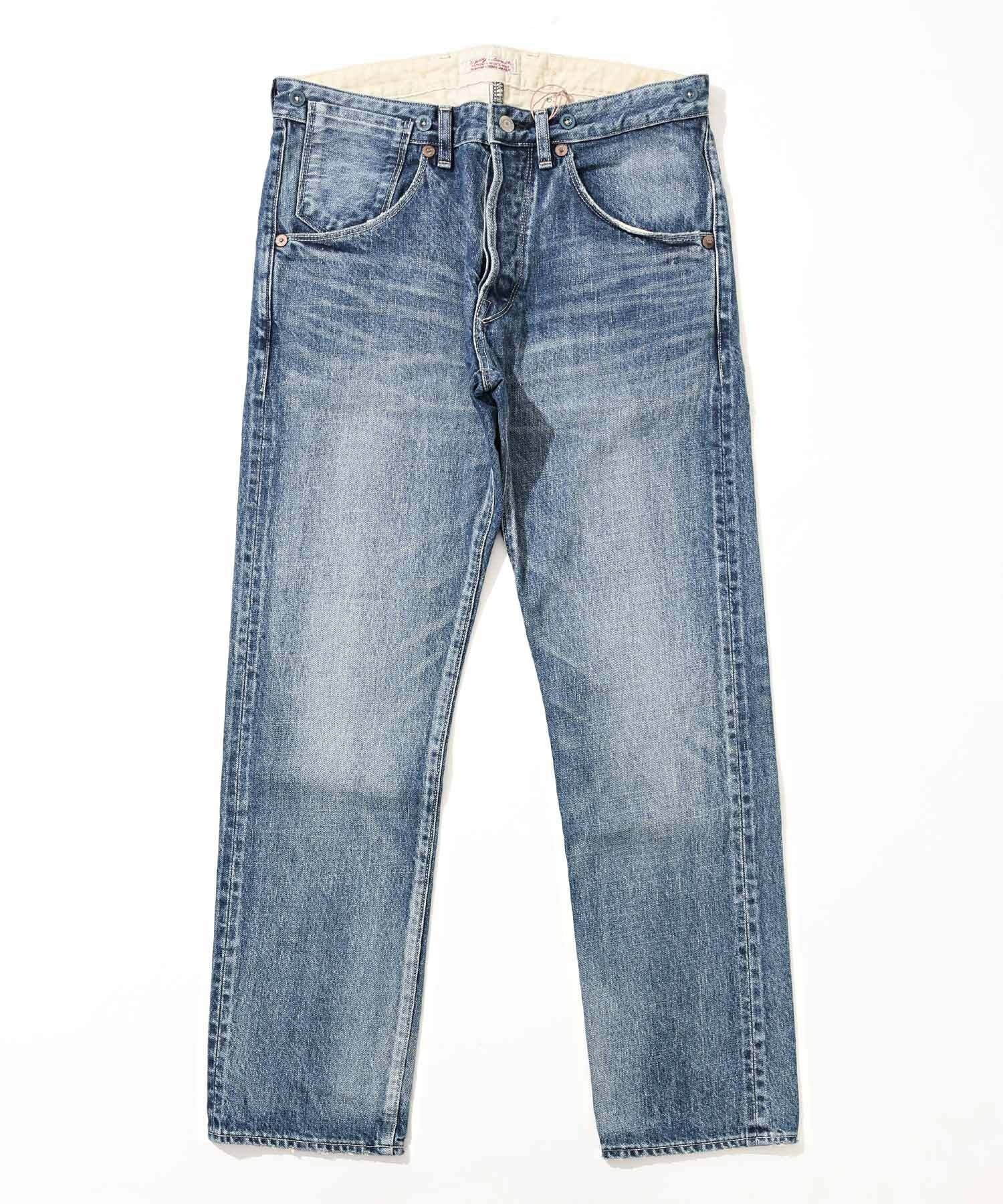 GS2449930A N/KEELMAN PANTS(USED/W) - LIGHT BLUE