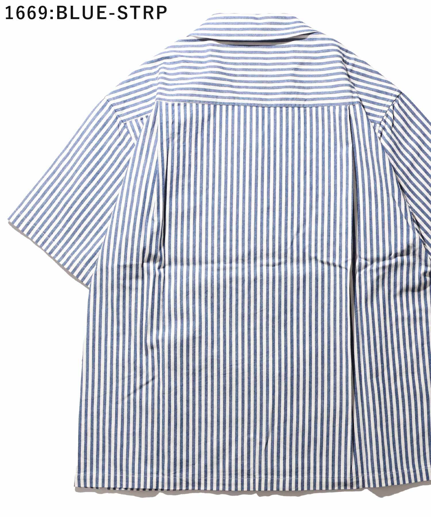GS2549929 LIBIYS SERVICE MAN SHIRTS - BLUE STRIPE